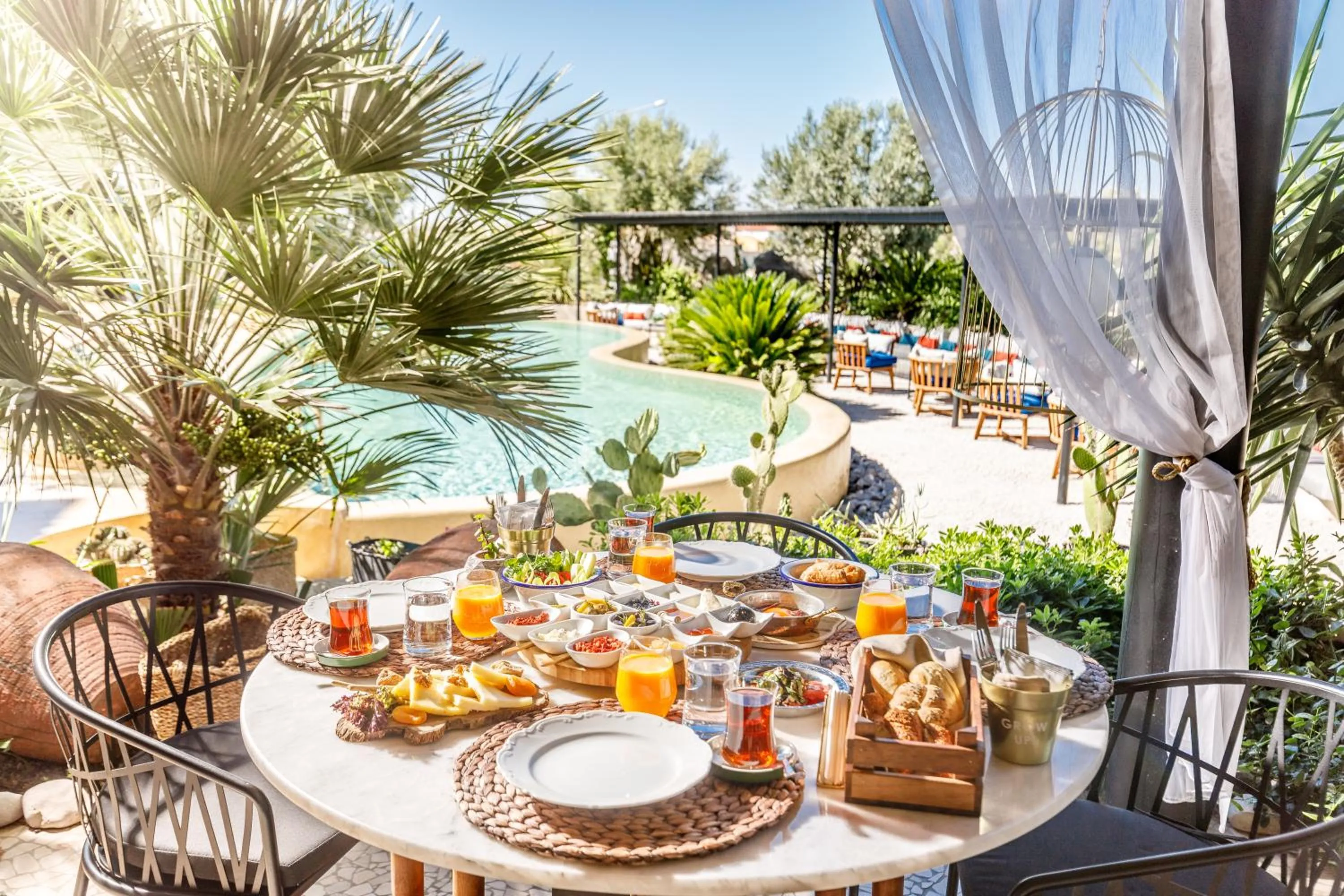 Breakfast in Alacatı Port Ladera Hotel - Adult Only