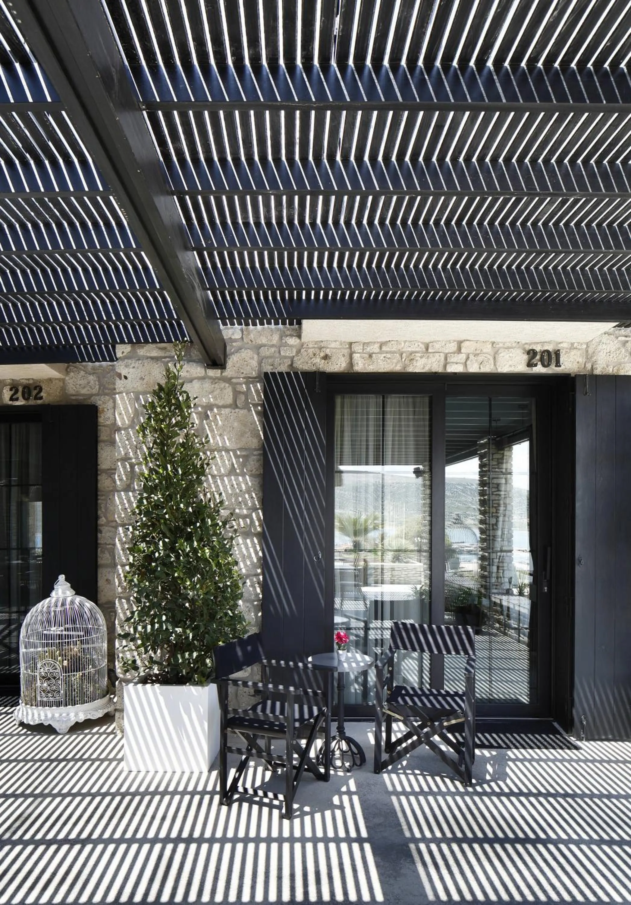 Decorative detail in Alacatı Port Ladera Hotel - Adult Only