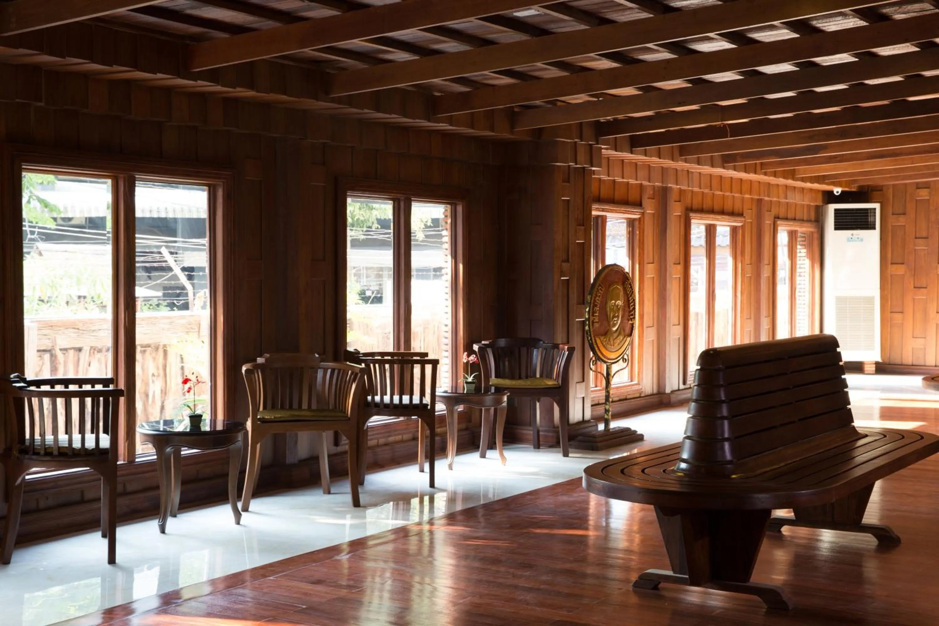 Lobby or reception in True Siam Rangnam Hotel