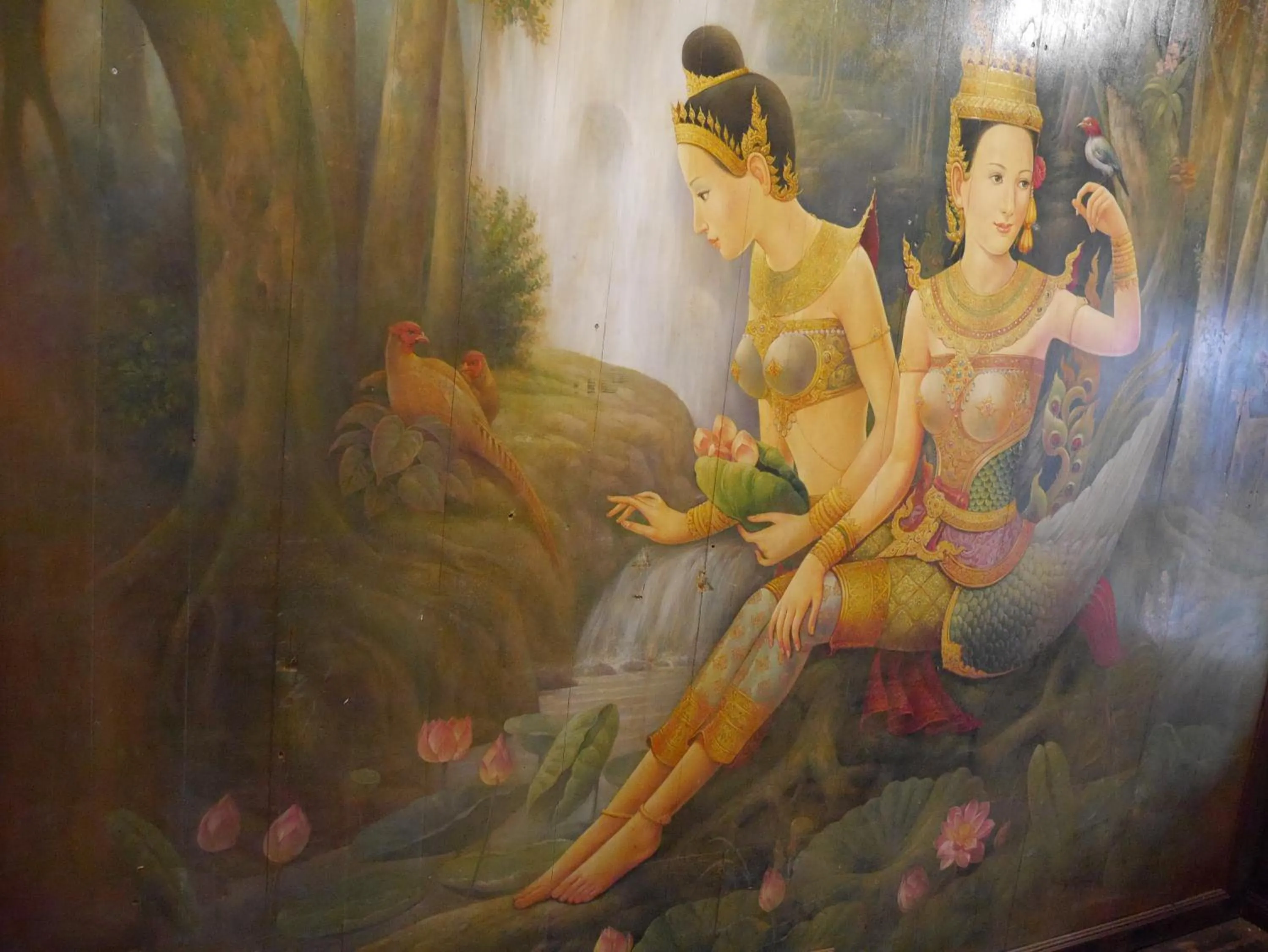 Decorative detail in True Siam Rangnam Hotel