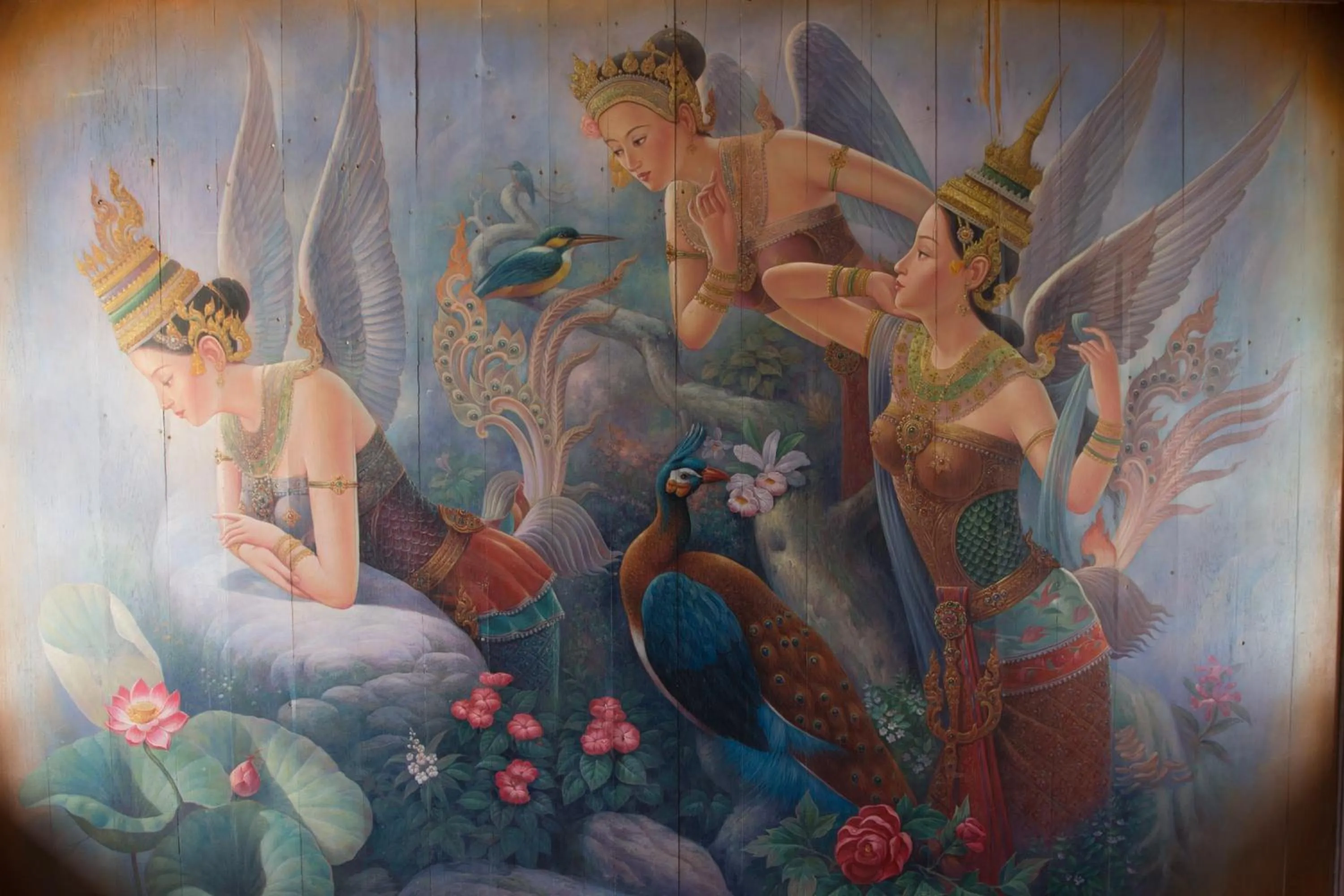 Decorative detail in True Siam Rangnam Hotel