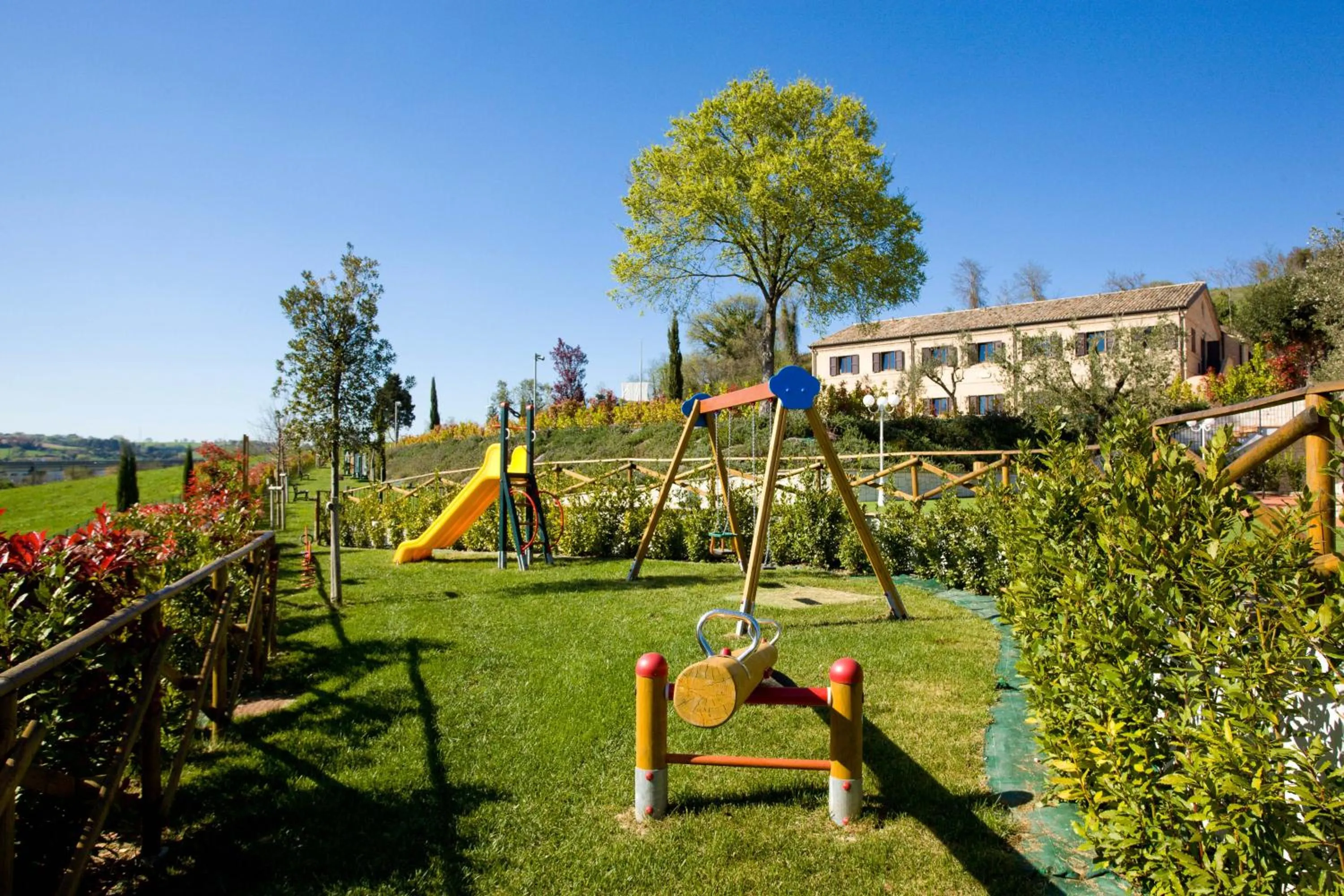 Children play ground in Villa Gens Camuria