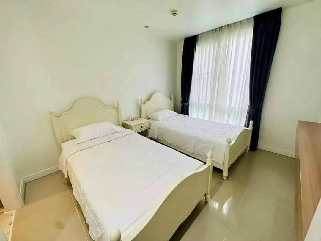 Bed in Atlantic Condo Resort Pattaya by Panisara