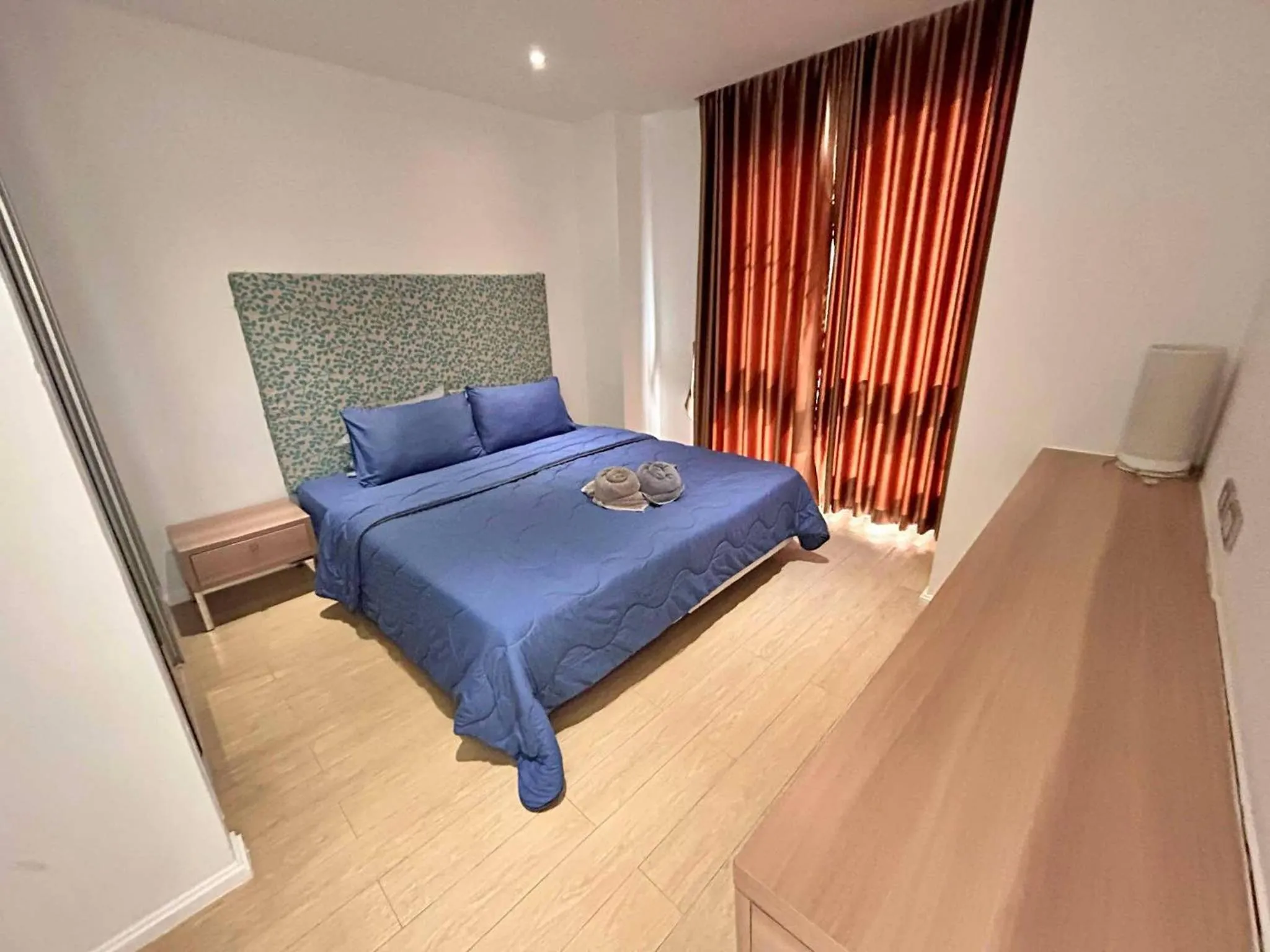 Bed in Atlantic Condo Resort Pattaya by Panisara