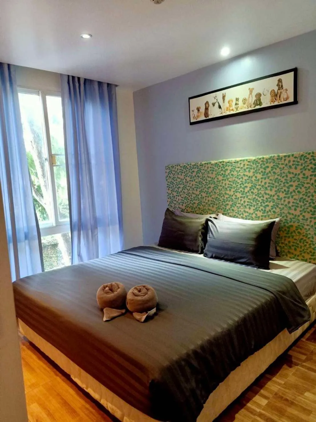 Bed in Atlantic Condo Resort Pattaya by Panisara