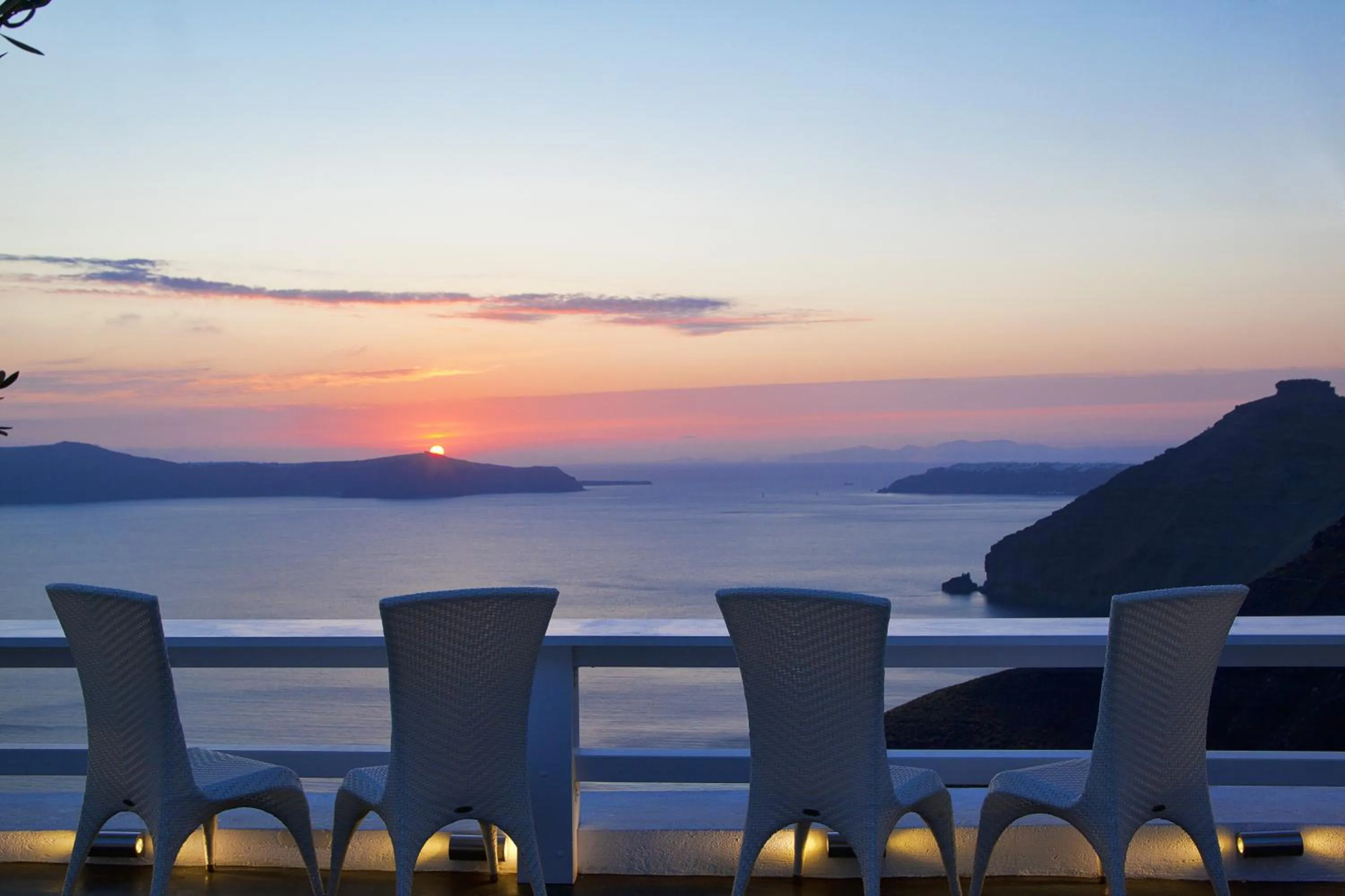 Balcony/Terrace in Hotel Thireas