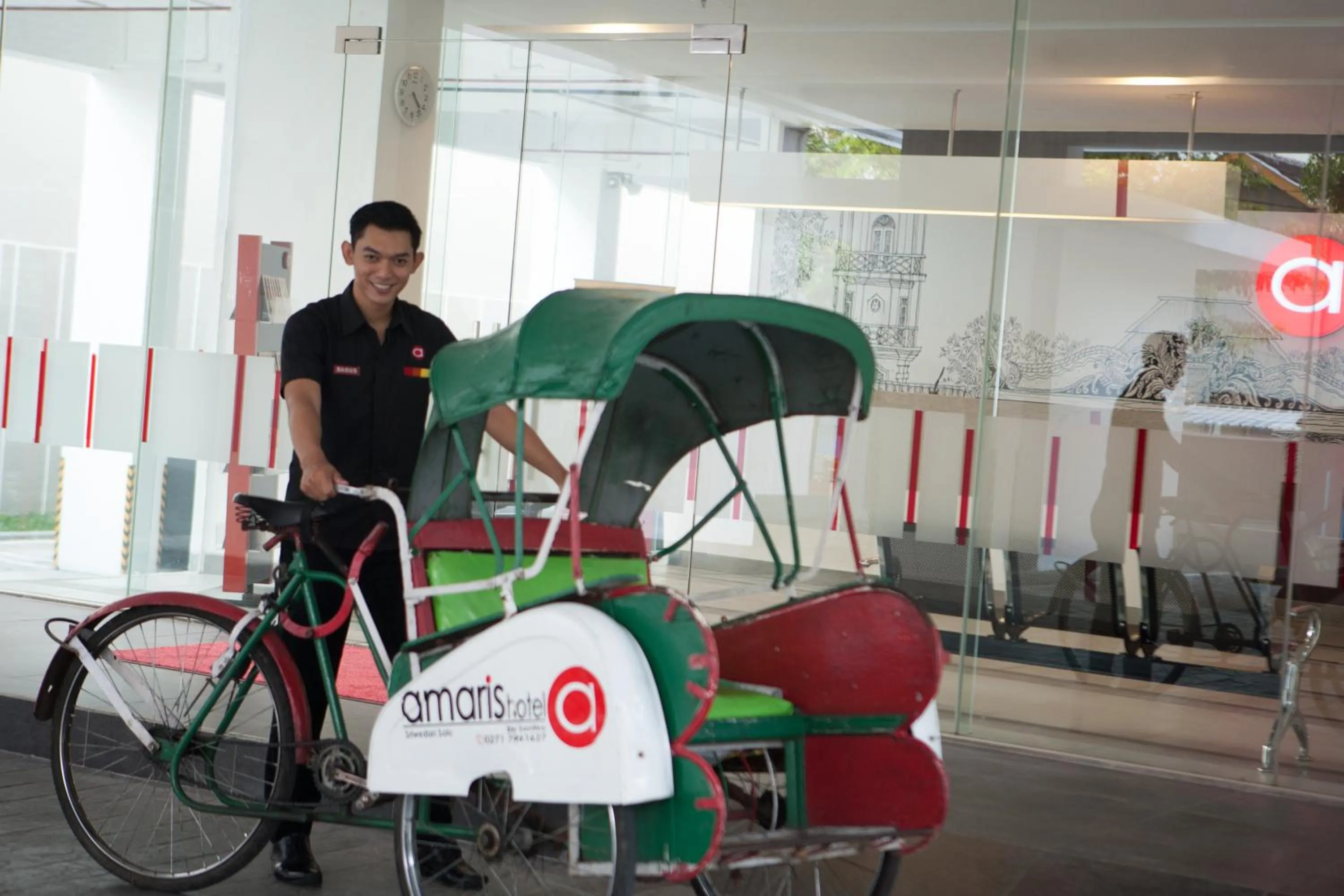 Staff in Amaris Hotel Sriwedari Solo