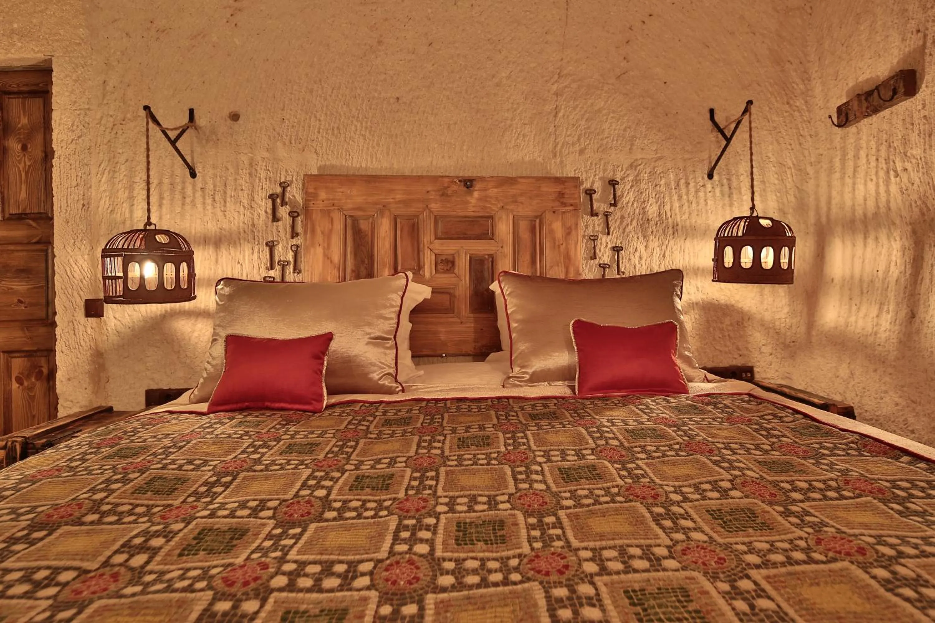 Other, Bed in The Owl Cave Hotel