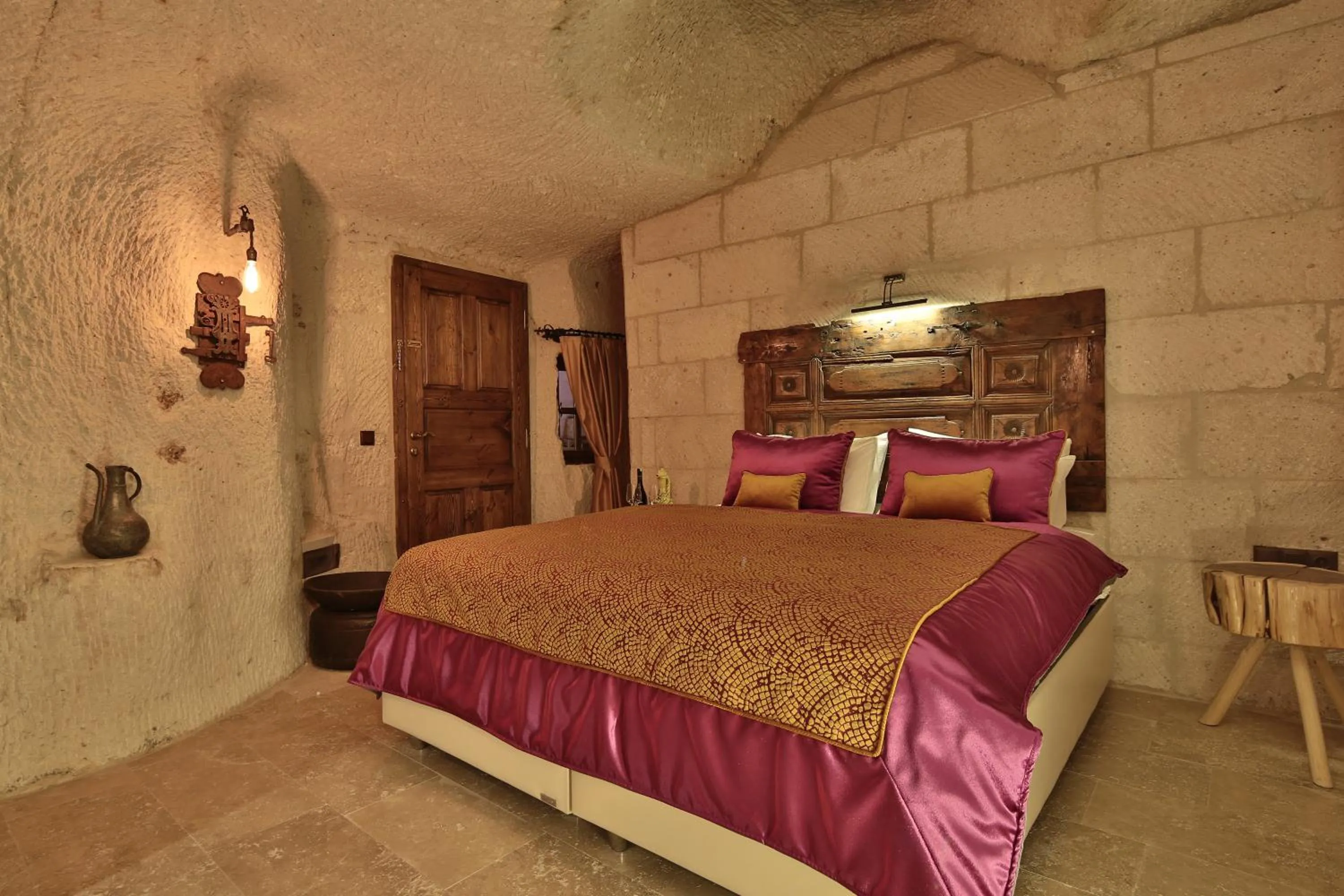 Other, Bed in The Owl Cave Hotel
