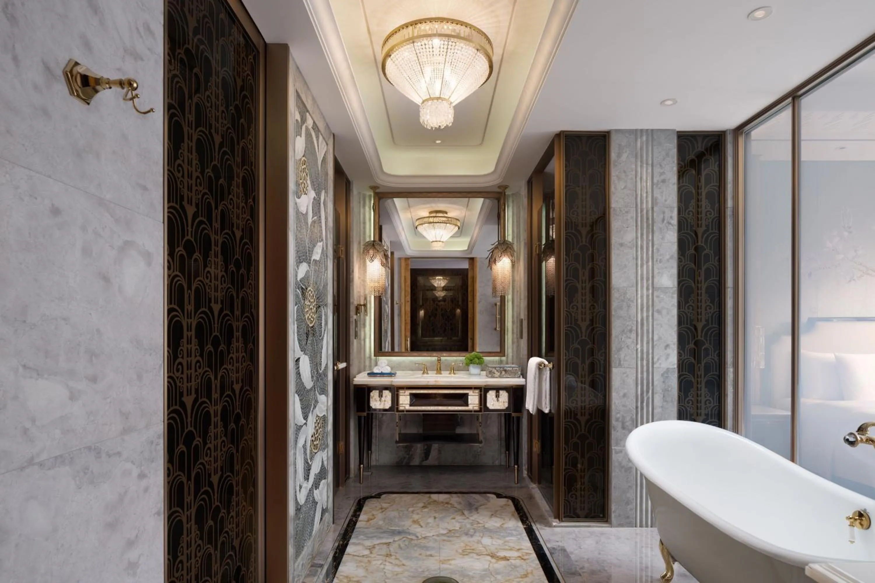 Bathroom in The St. Regis on the Bund, Shanghai