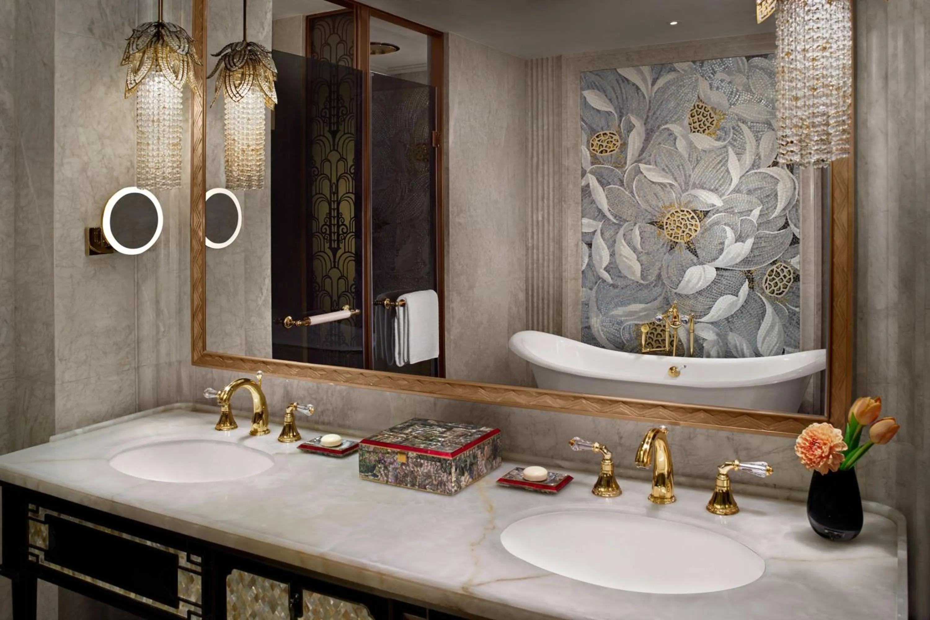 Bathroom in The St. Regis on the Bund, Shanghai