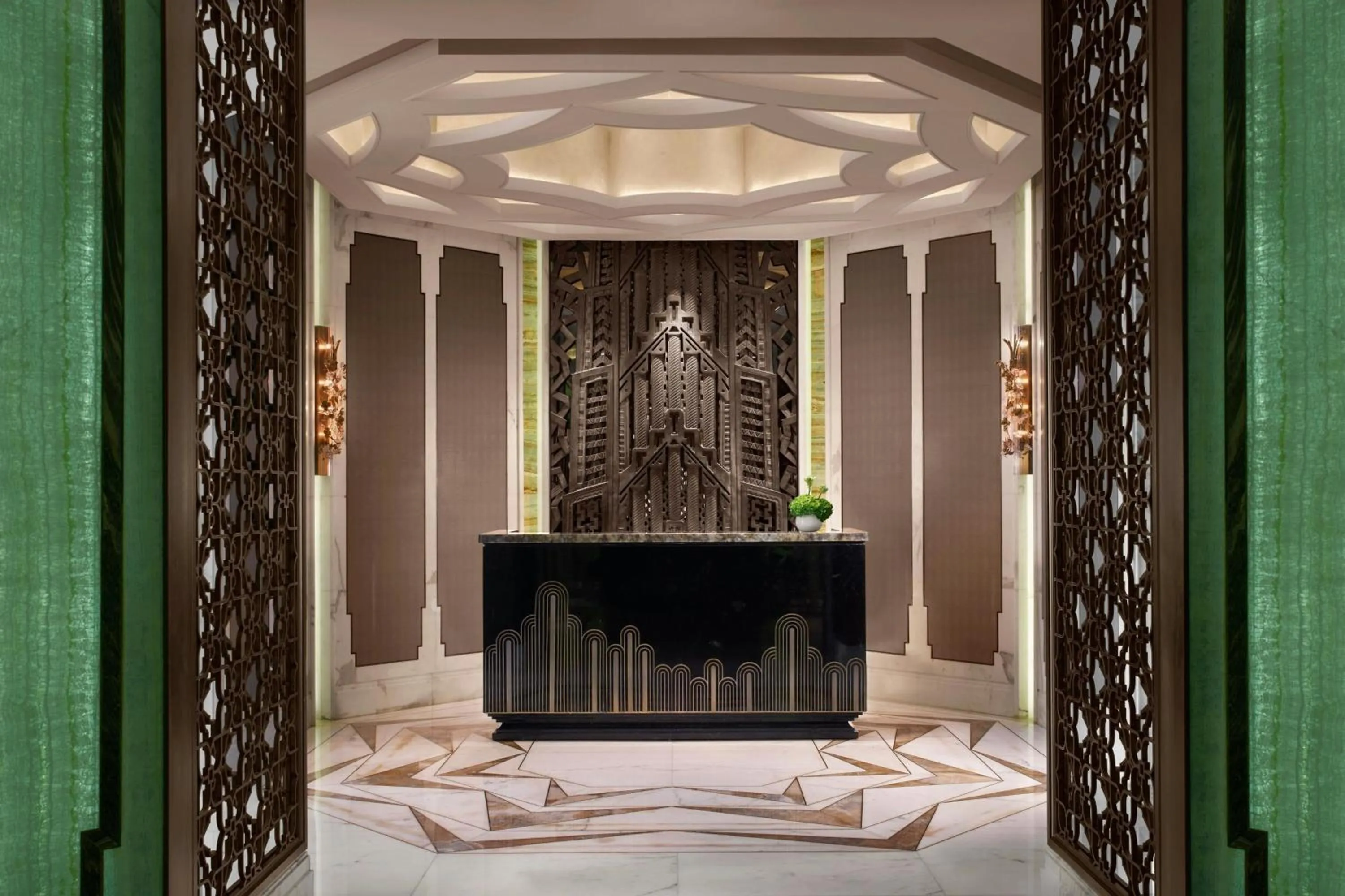 Lobby or reception in The St. Regis on the Bund, Shanghai