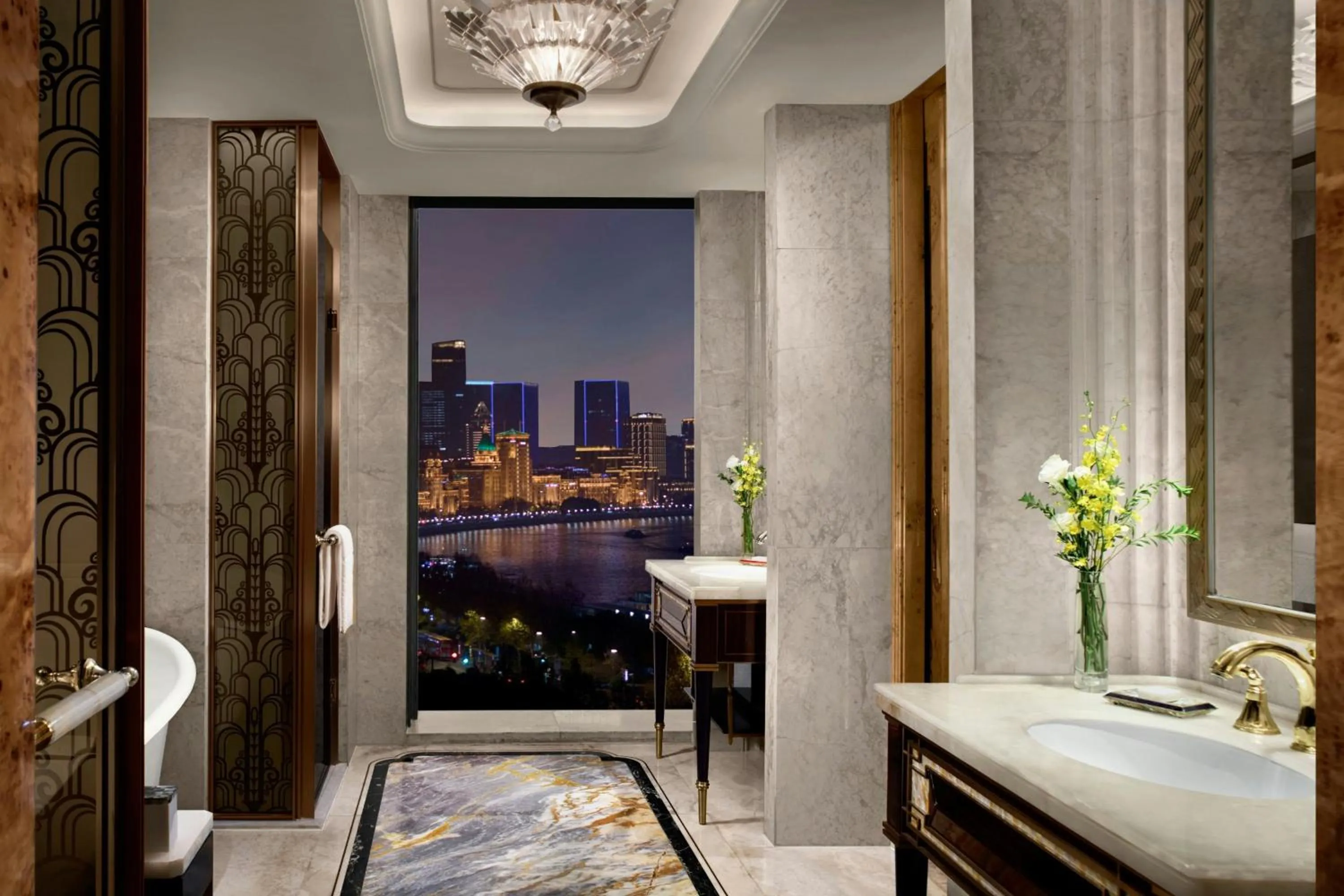 Bathroom in The St. Regis on the Bund, Shanghai
