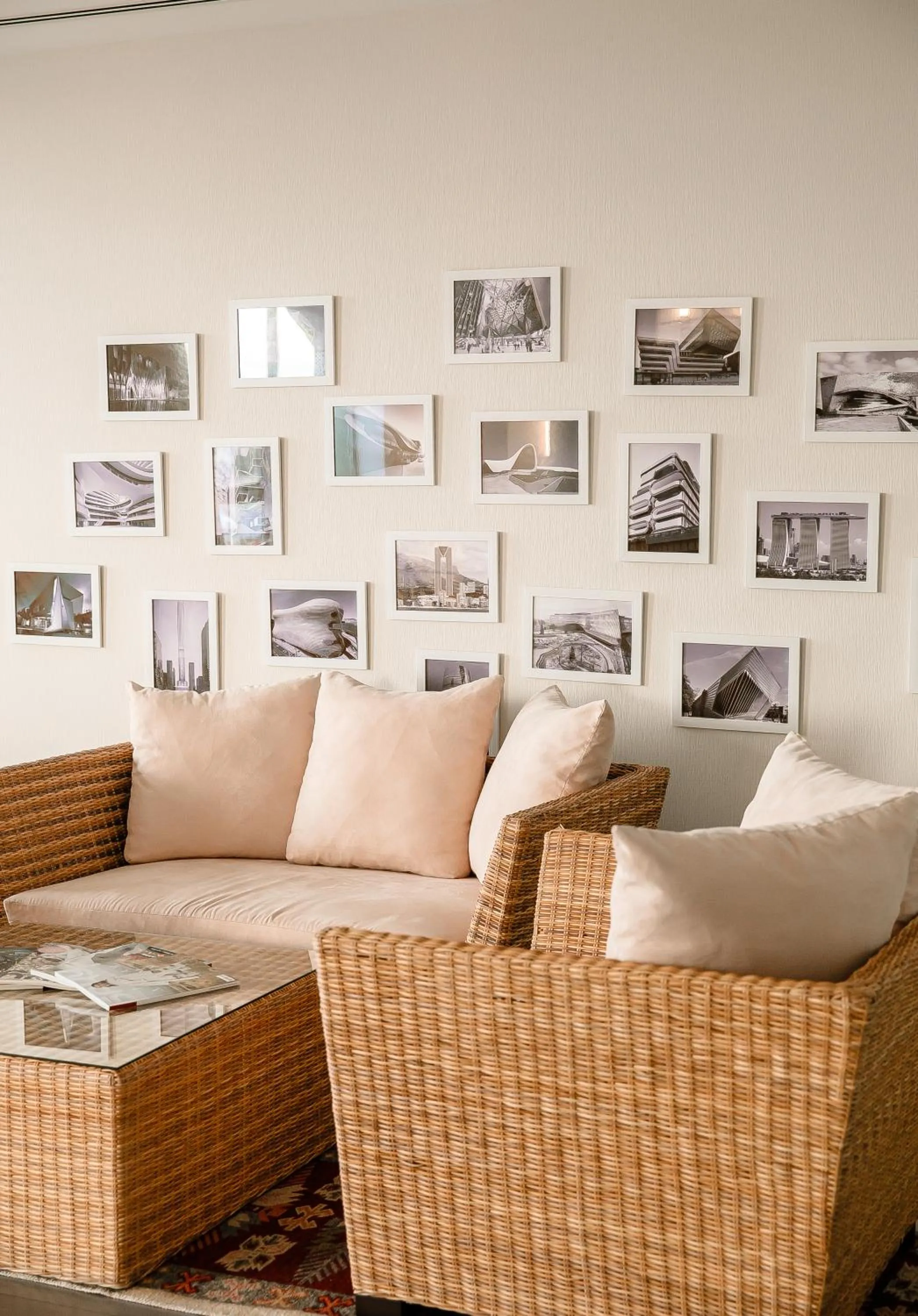 Seating area in HomeBridge Hotel Apartments