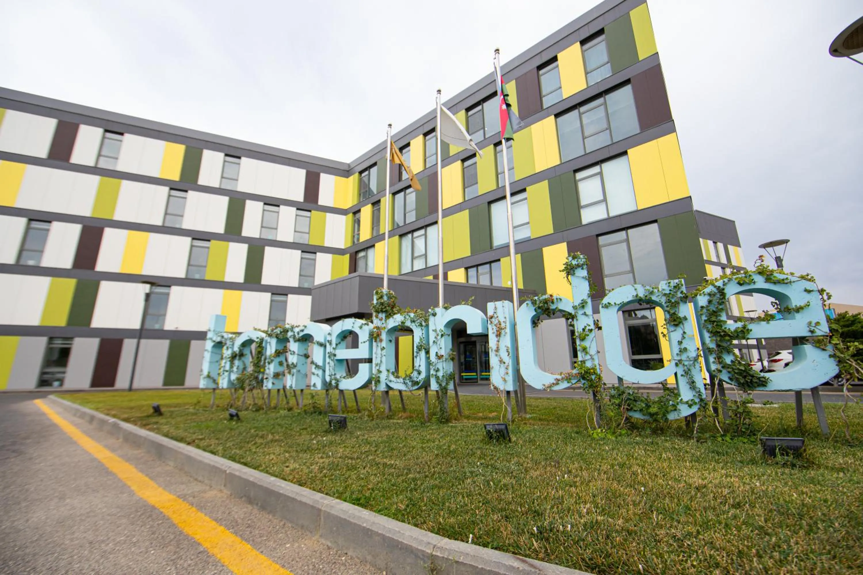 Property building in HomeBridge Hotel Apartments