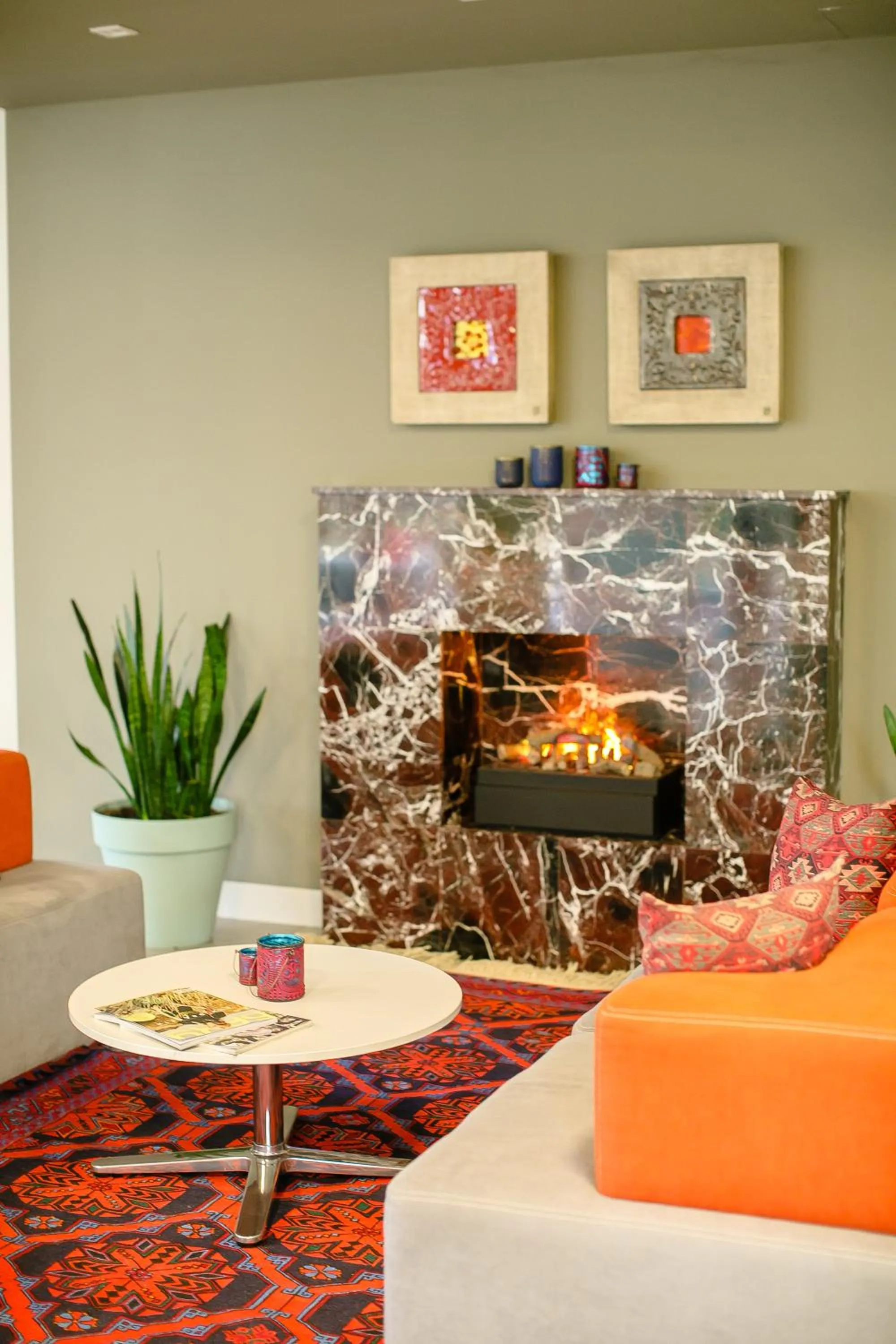 Lobby or reception in HomeBridge Hotel Apartments