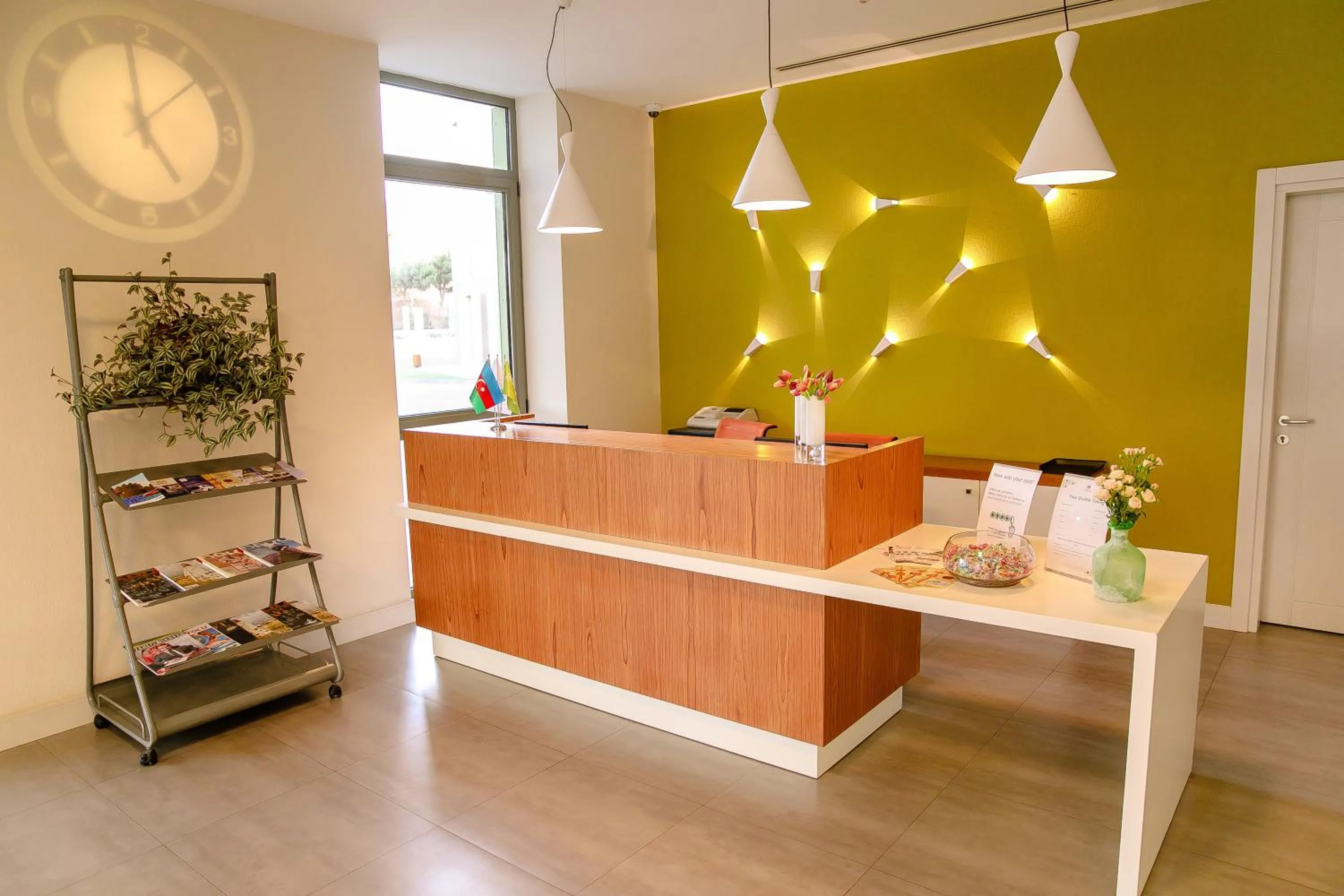 Lobby or reception in HomeBridge Hotel Apartments