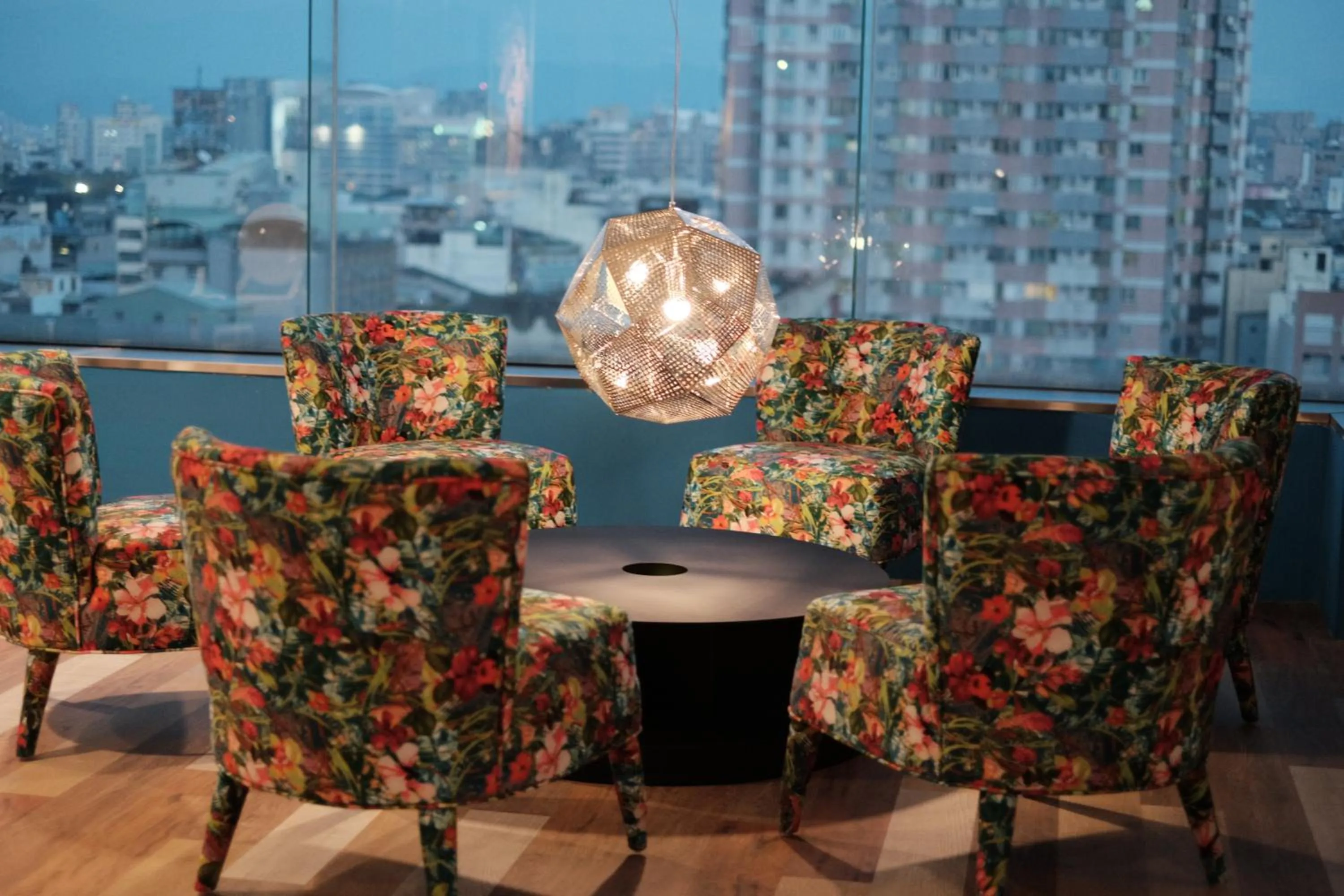 Decorative detail in Happy Inn