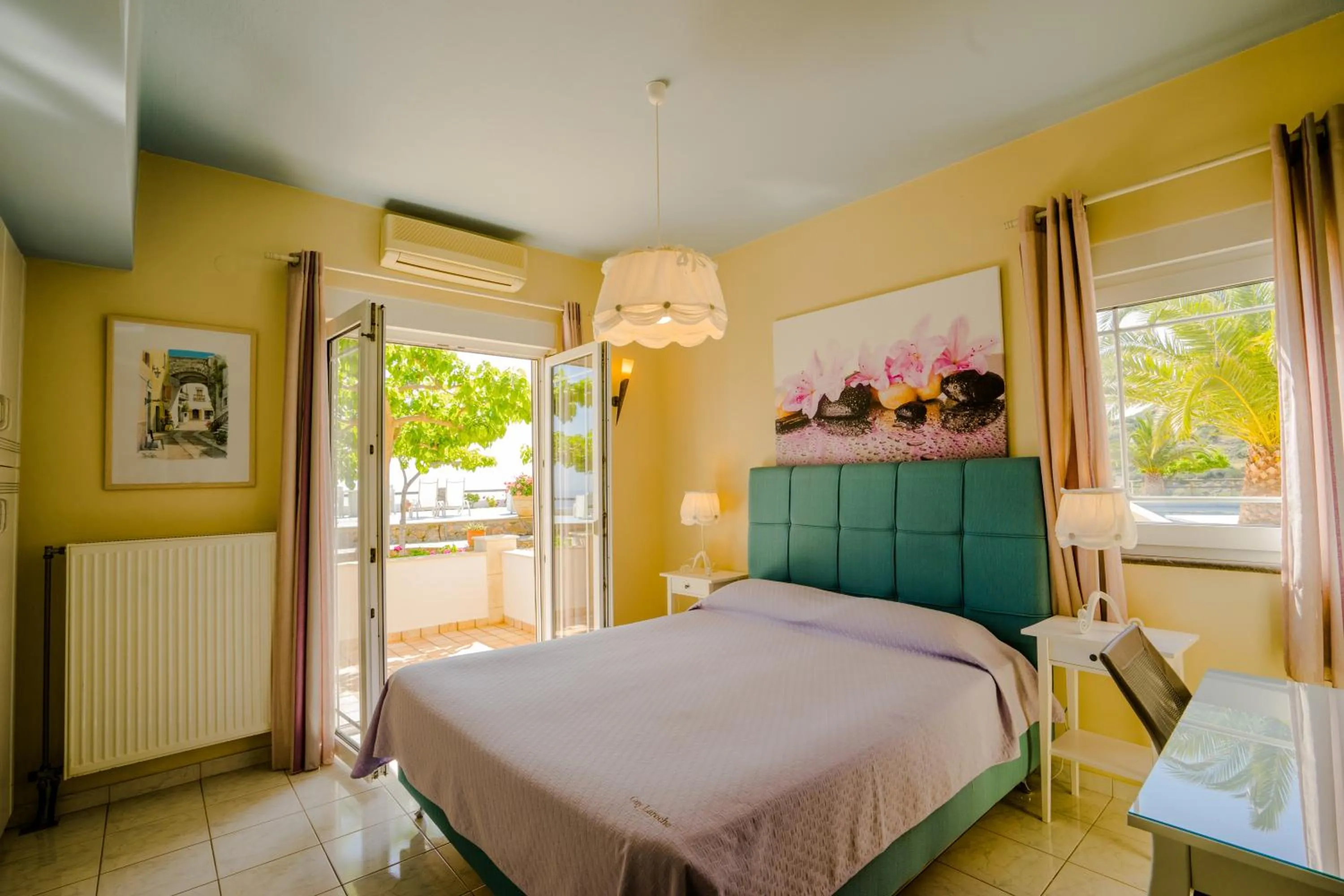 Bedroom, Bed in Panorama Villas - Adults Only