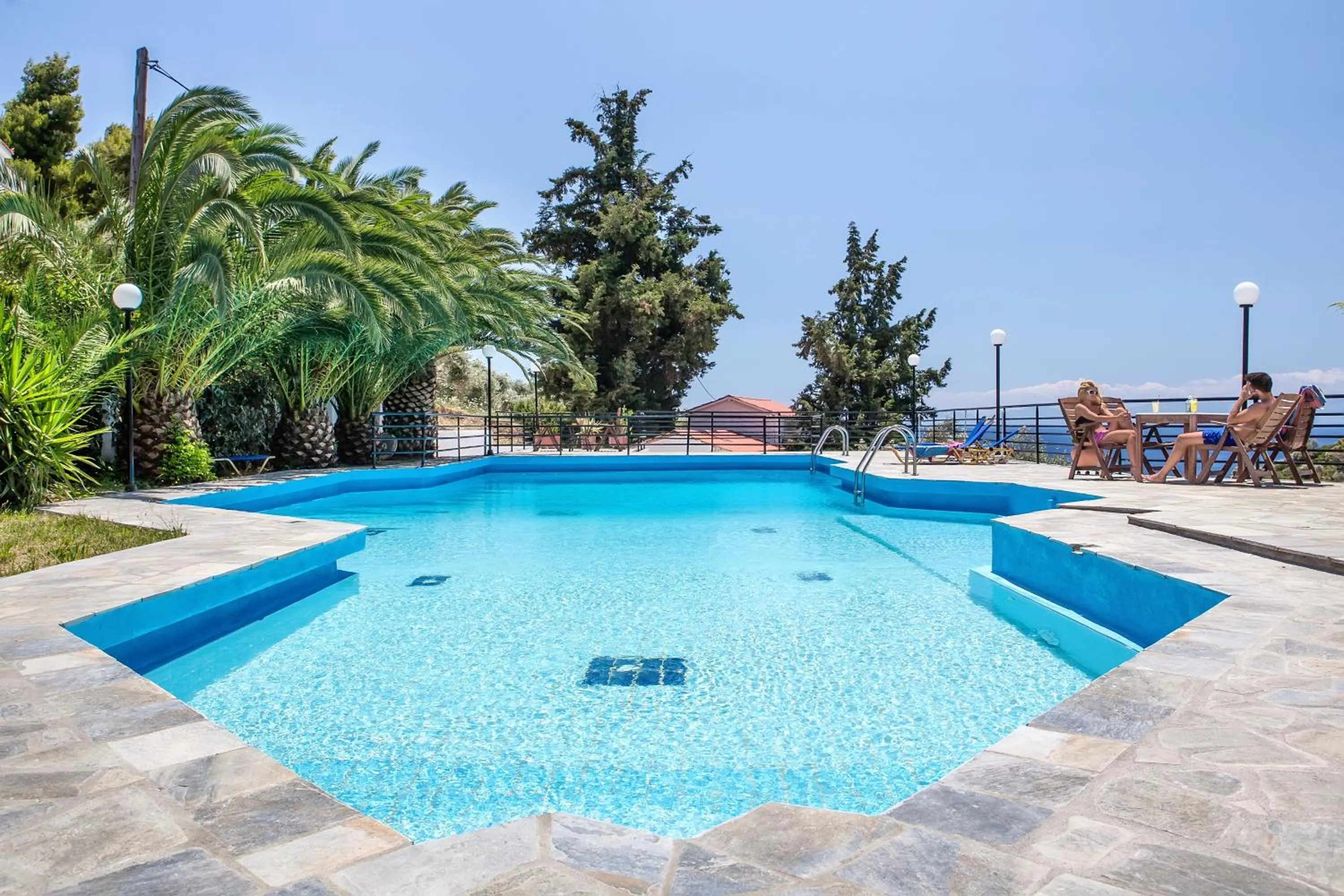 Swimming pool in Stafylos Suites & Boutique hotel