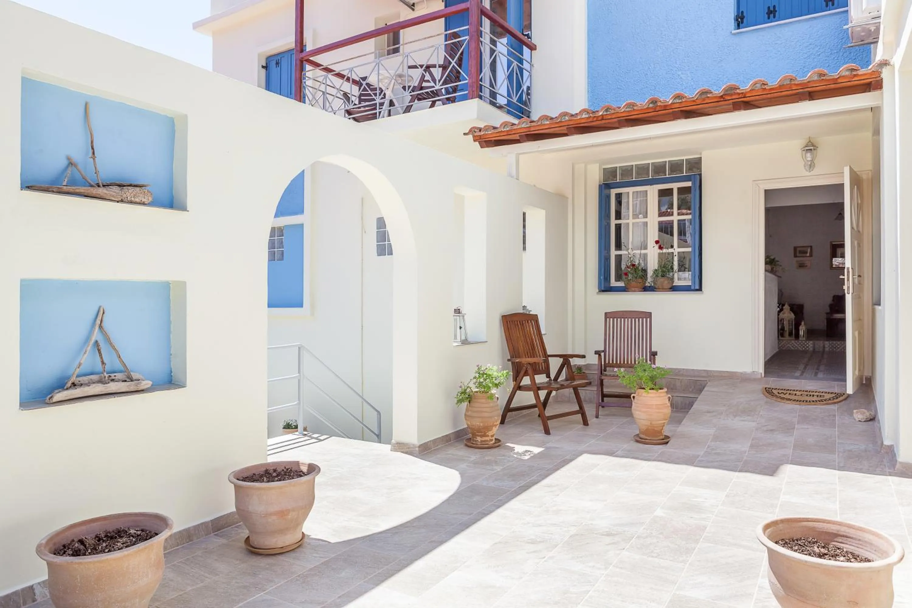 Property building in Stafylos Suites & Boutique hotel