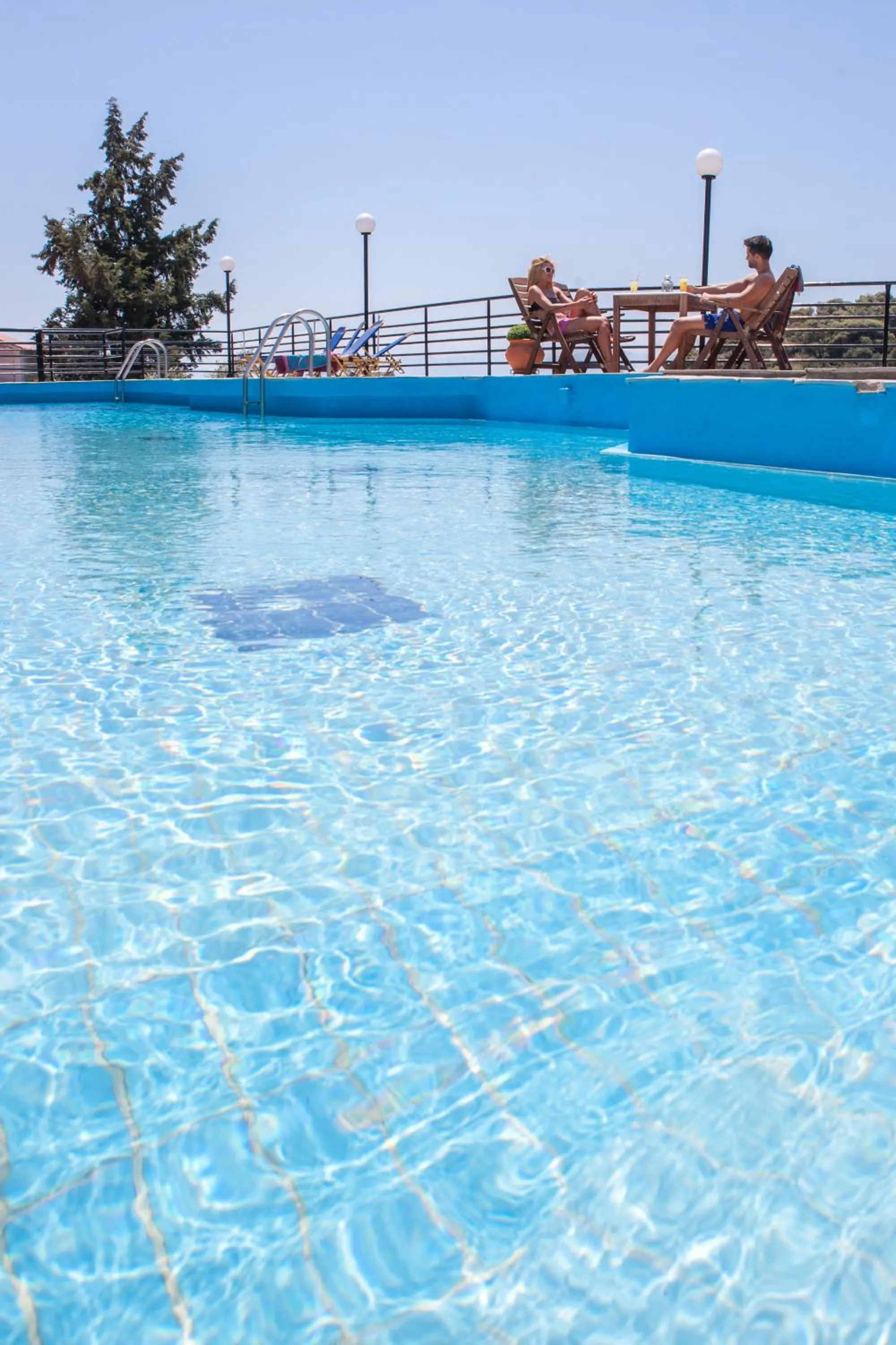 Swimming pool in Stafylos Suites & Boutique hotel