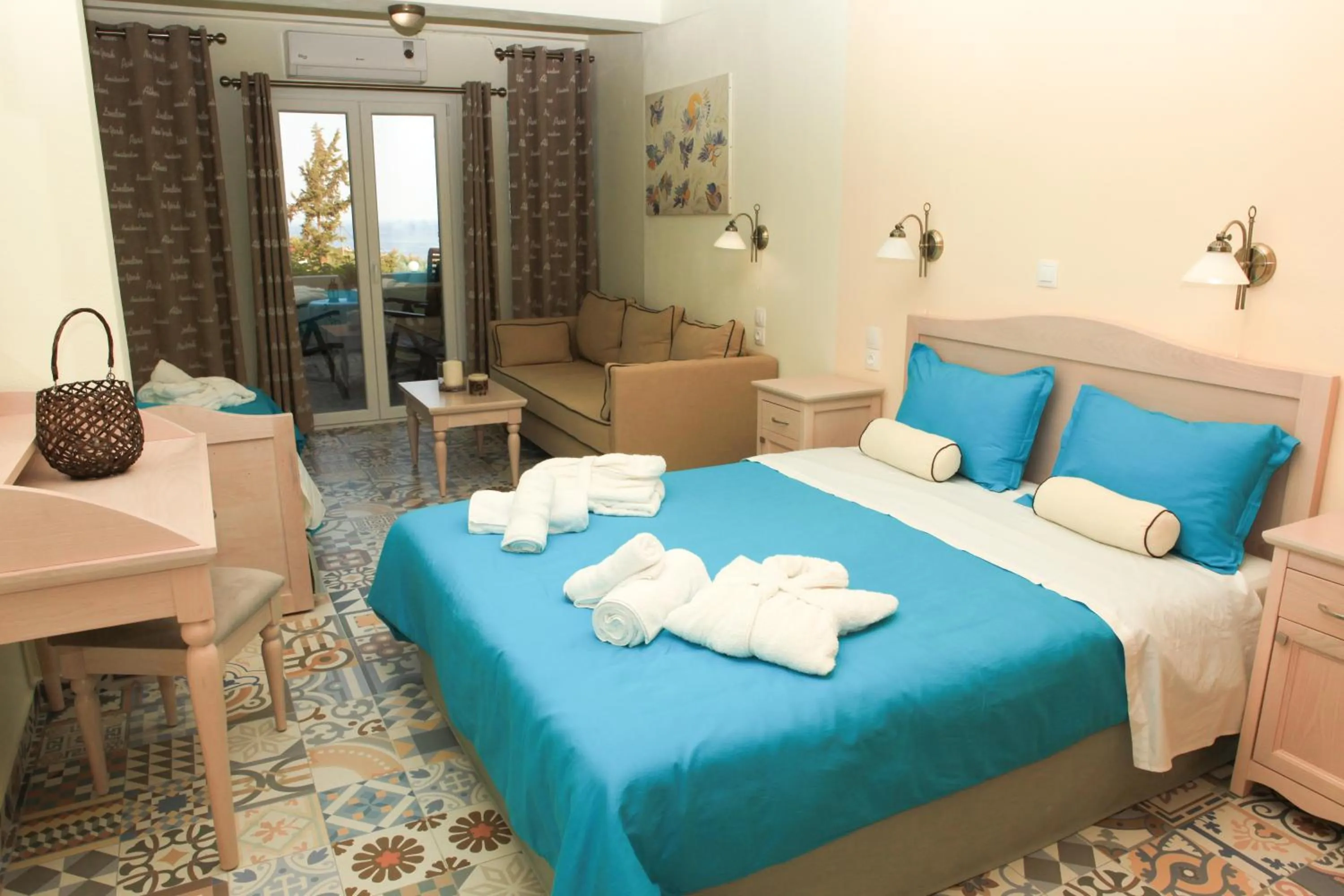 Photo of the whole room, Bed in Stafylos Suites & Boutique hotel