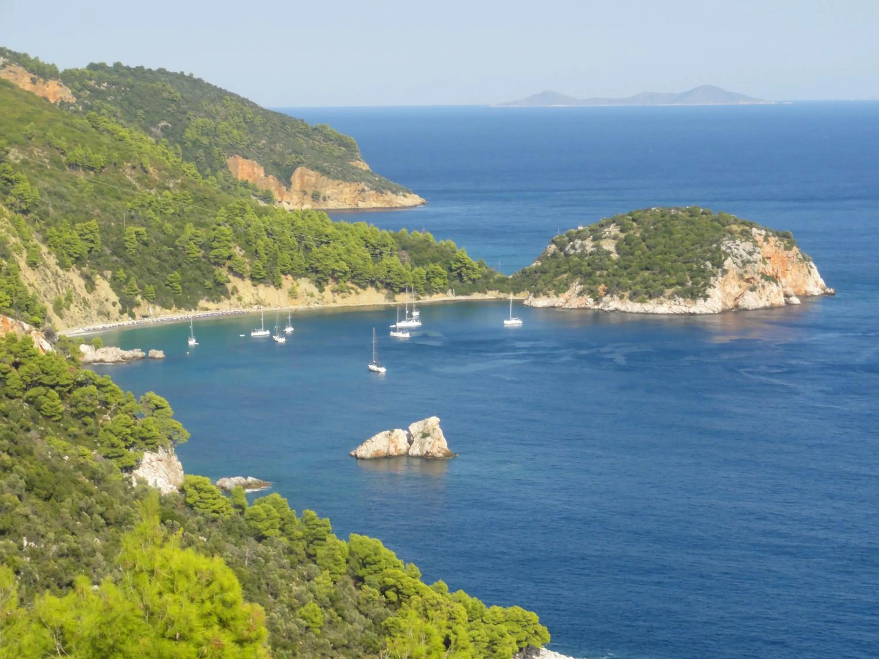 Natural landscape in Stafylos Suites & Boutique hotel