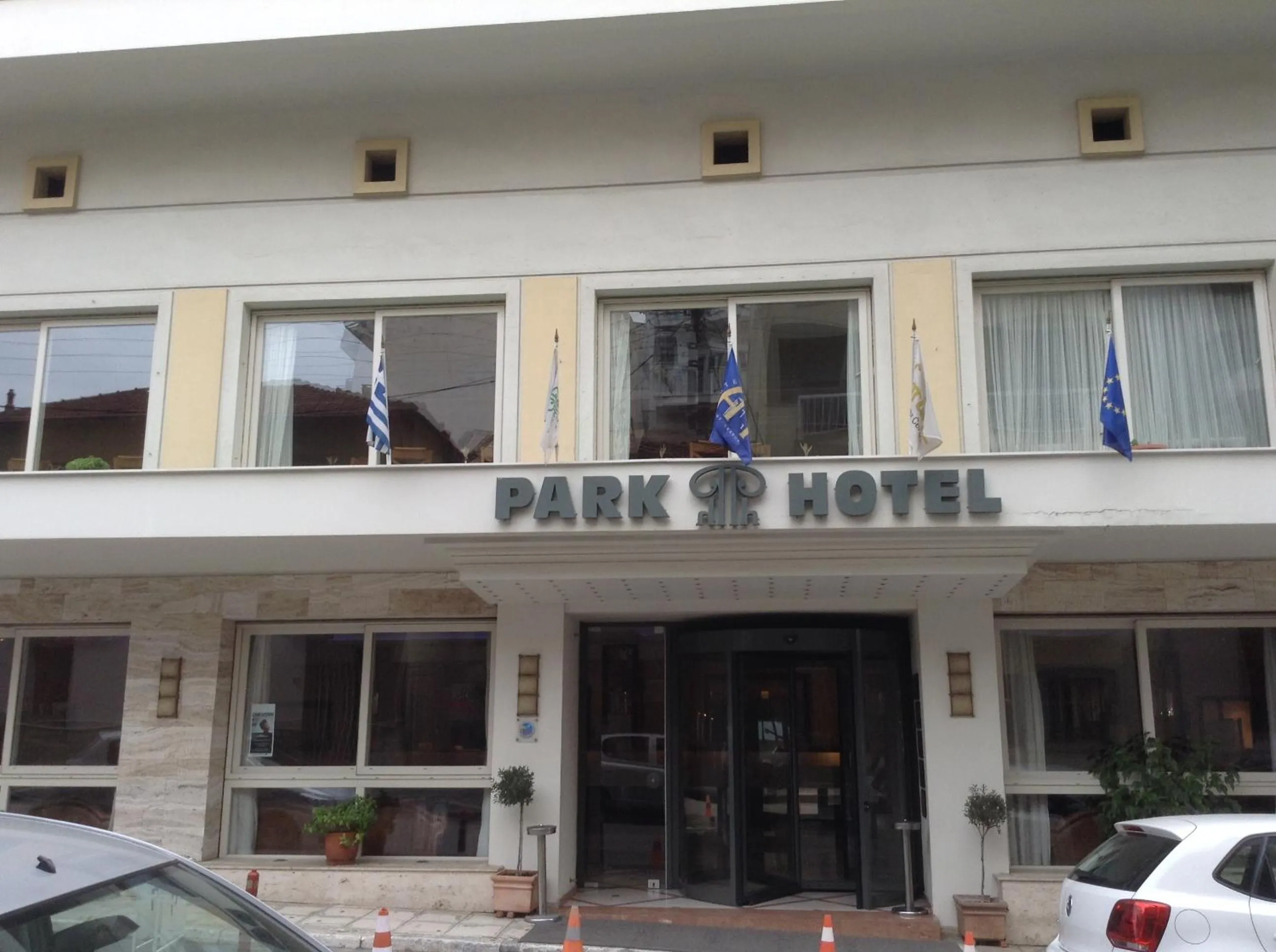 Facade/entrance in Park Hotel