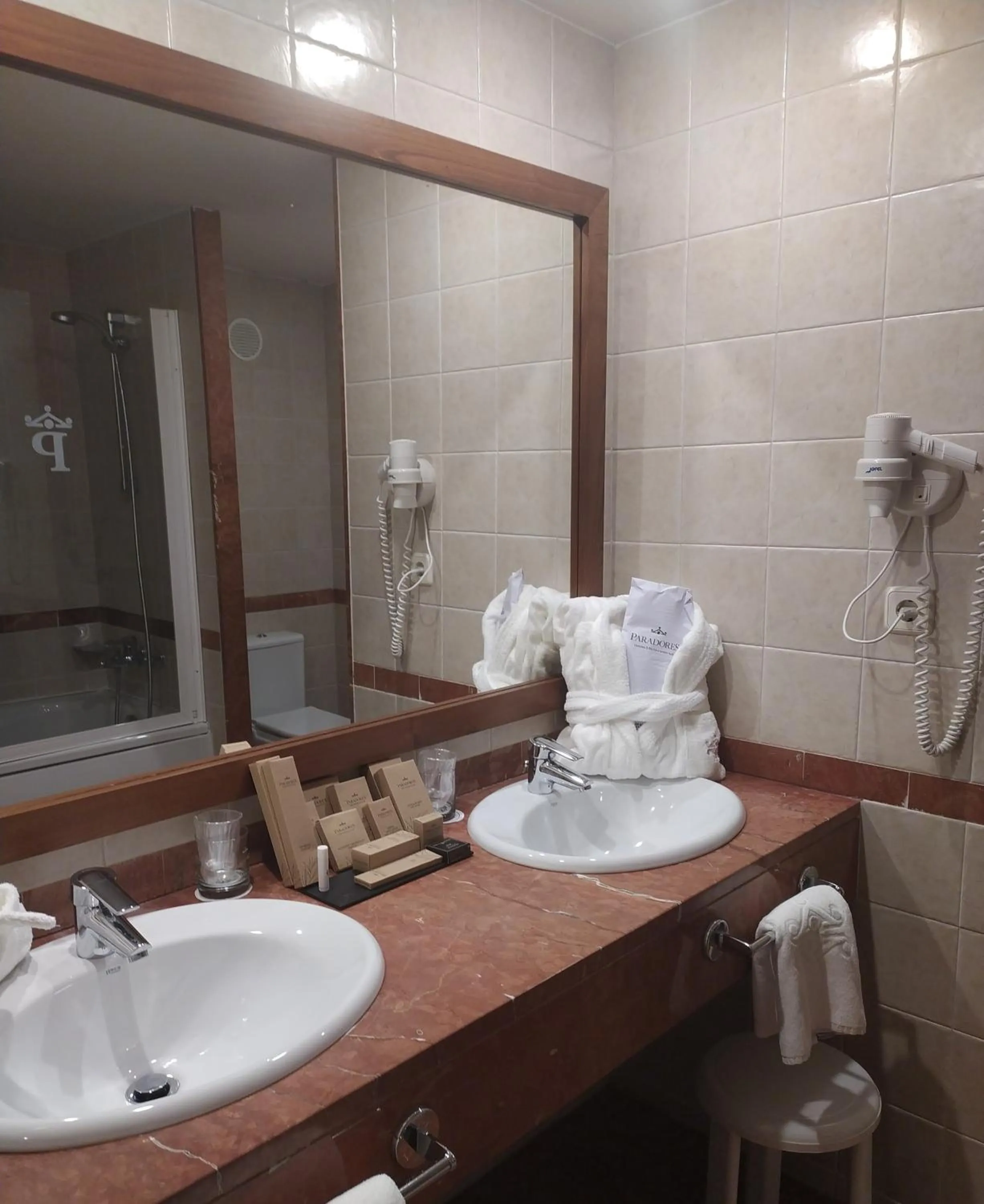 Bathroom in Parador de Limpias