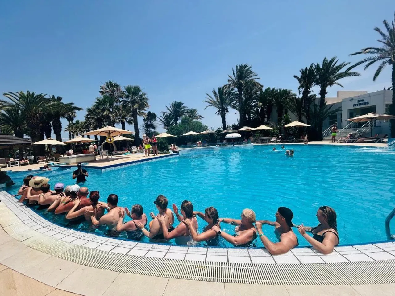 Swimming pool in Hotel Marhaba Beach