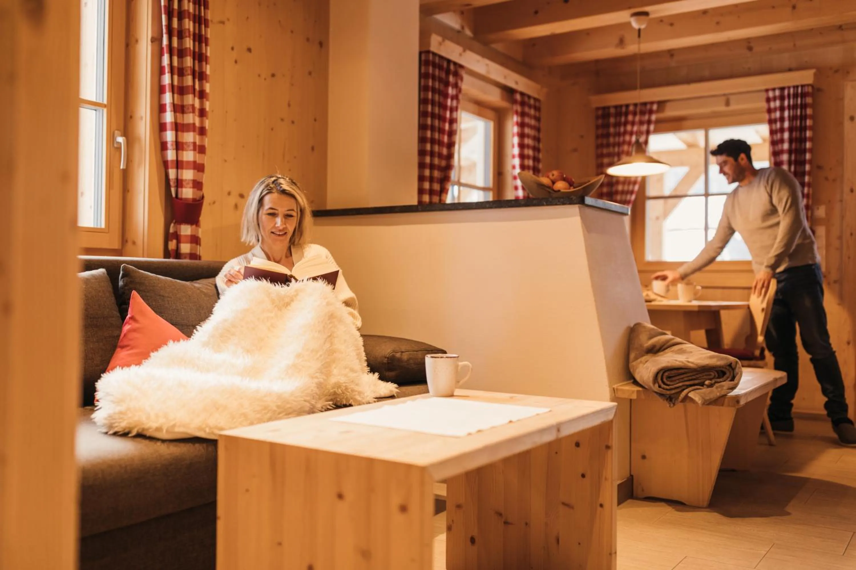 People, Bed in Feelfree Nature Resort