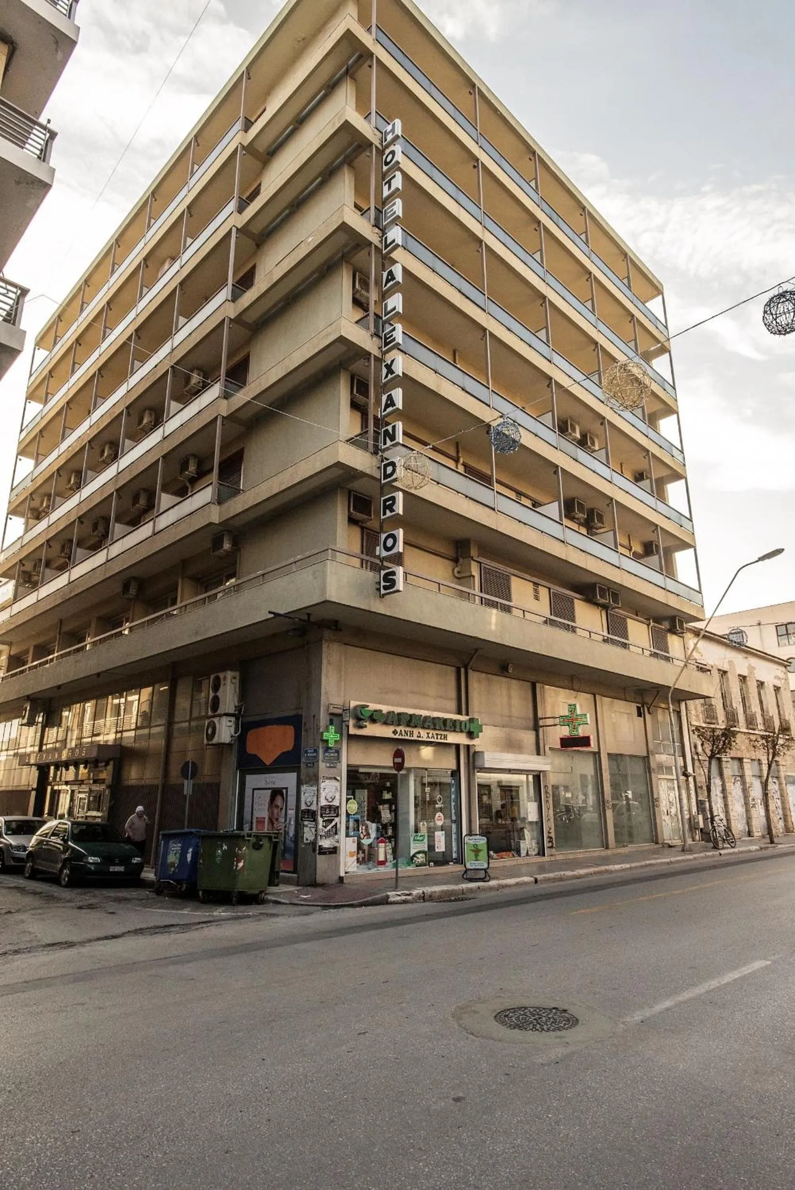 Property building in Hotel Alexandros