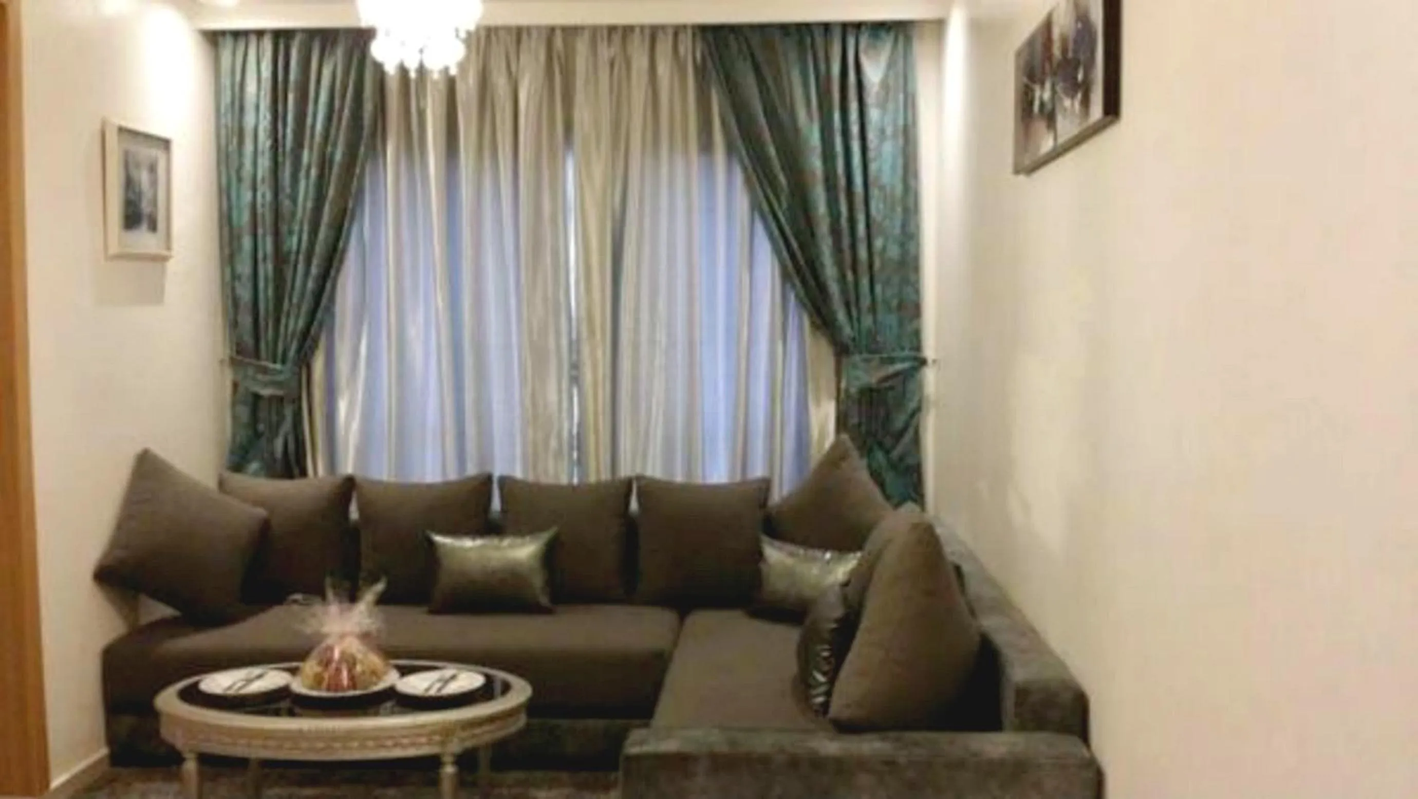 Living room in Hôtel Teranga & Spa