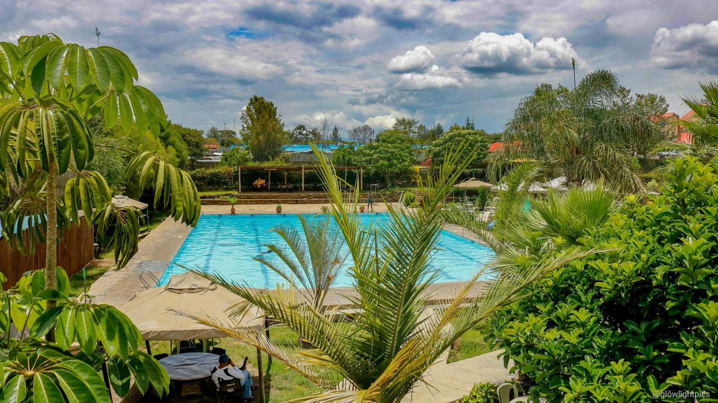 Swimming pool in Kivu Resort