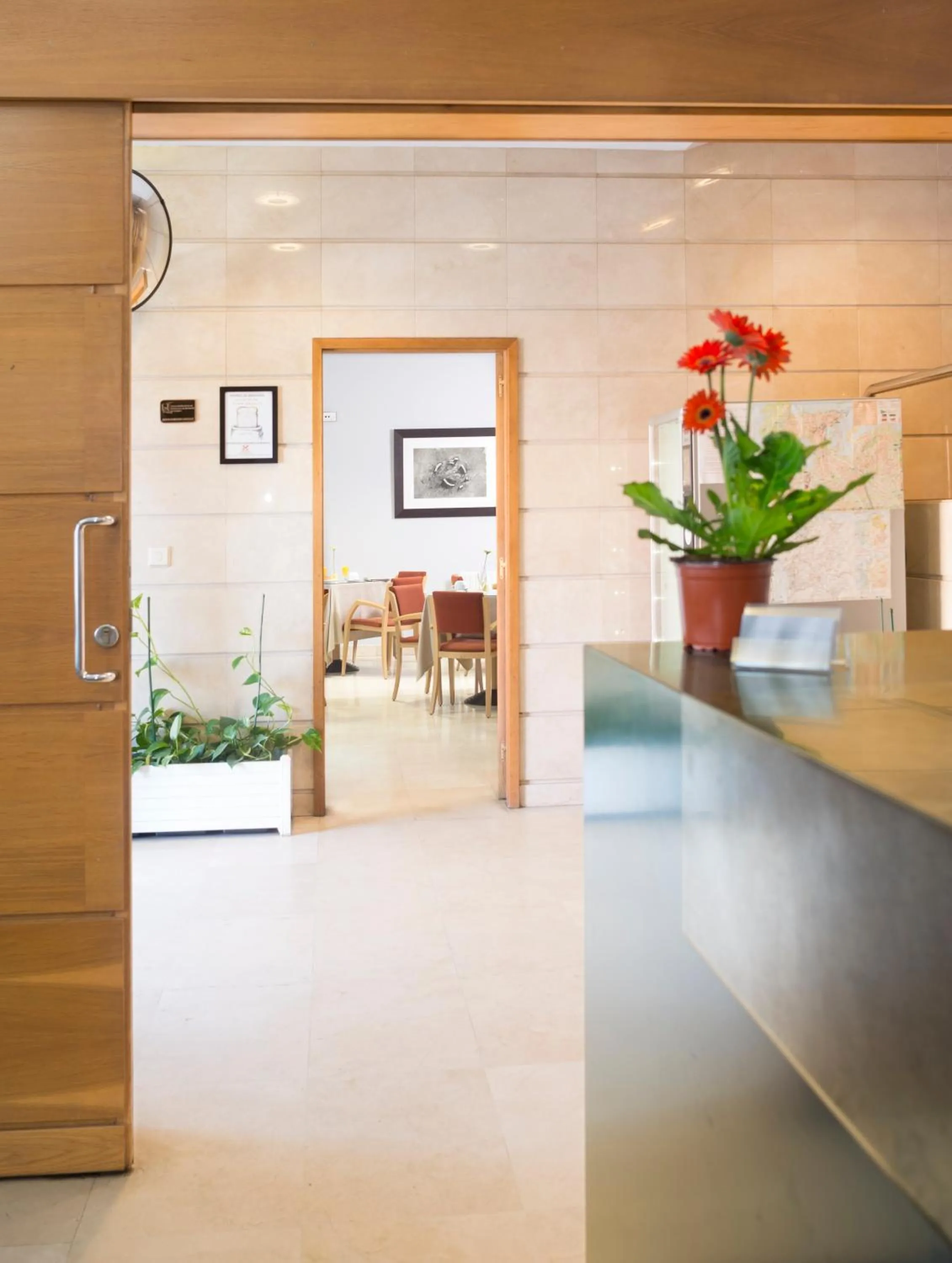 Lobby or reception in Apartamentos Portazgo