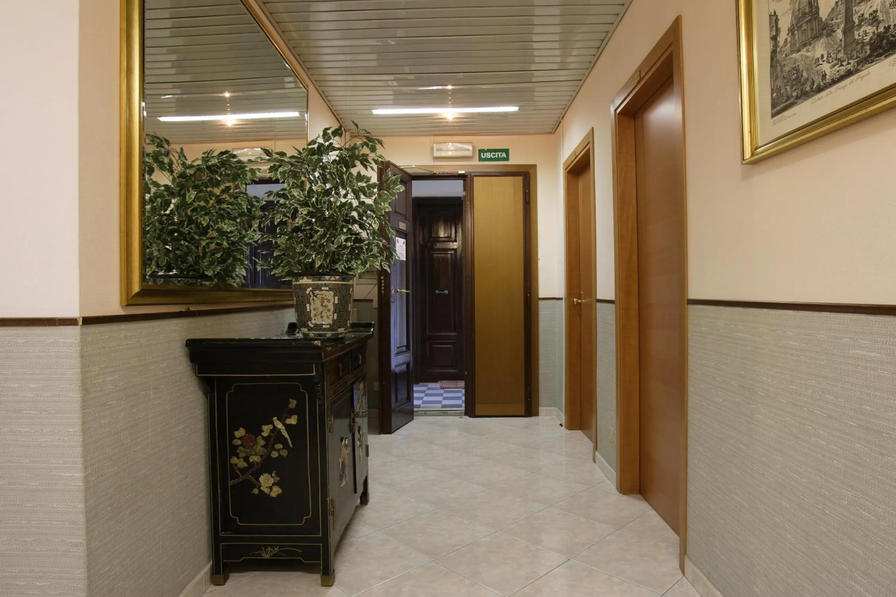 Decorative detail in Hotel Lazzari