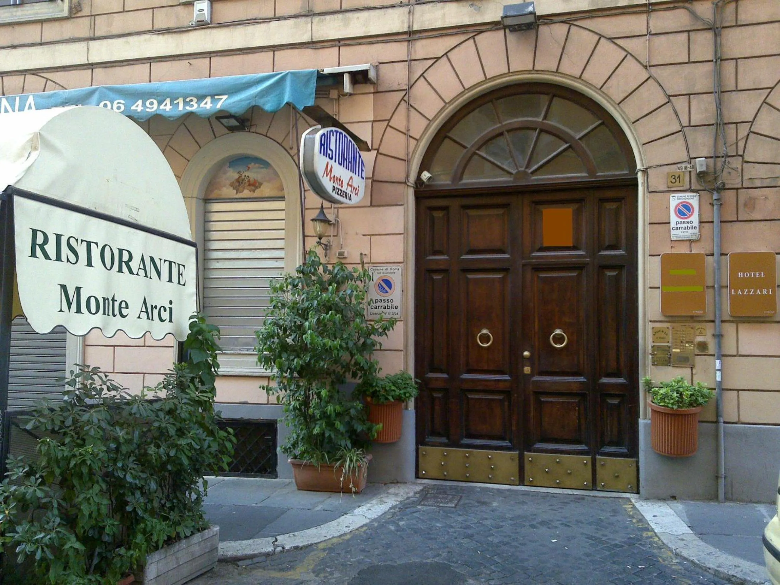 Facade/entrance in Hotel Lazzari