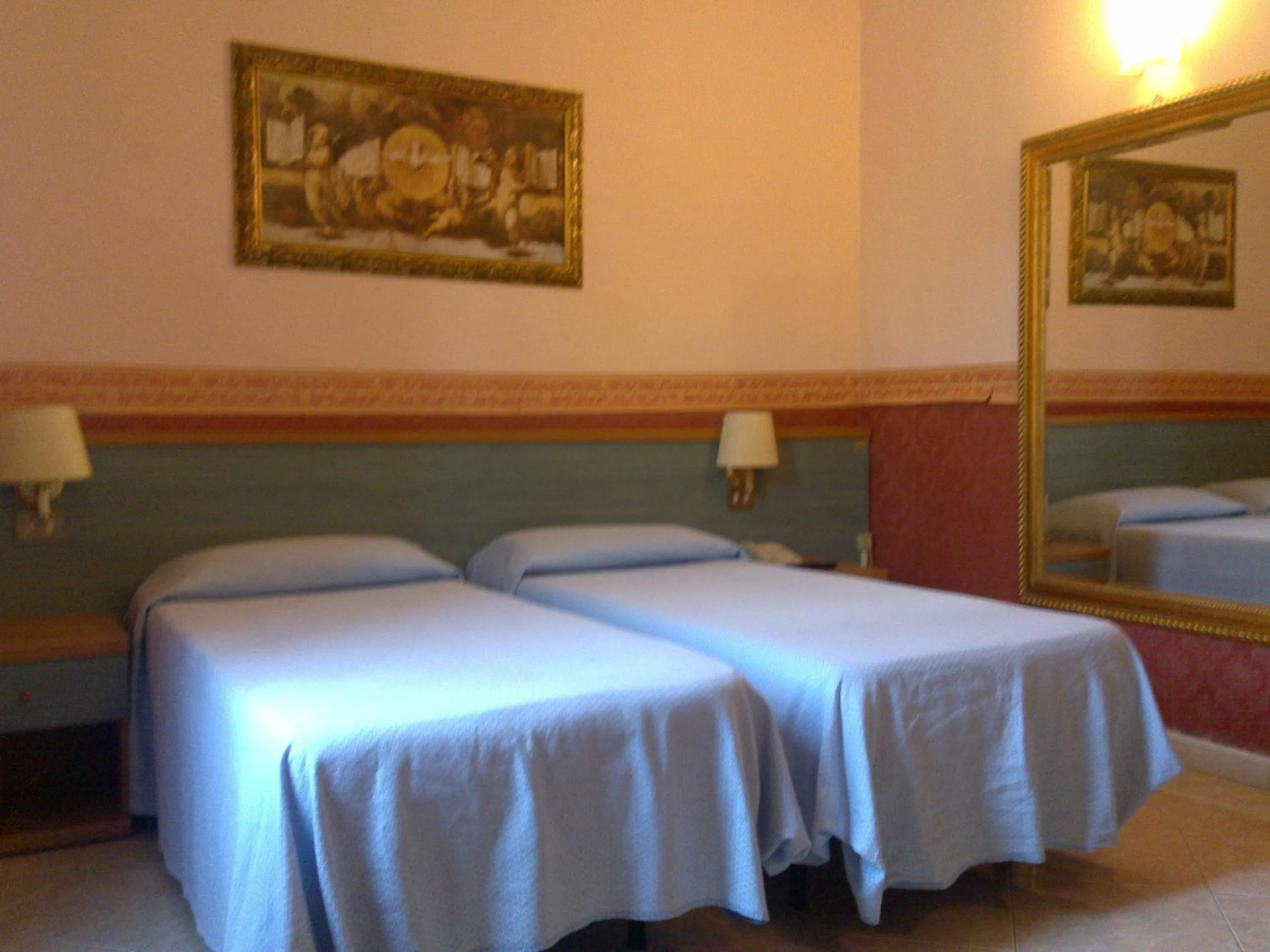 Bed in Hotel Lazzari