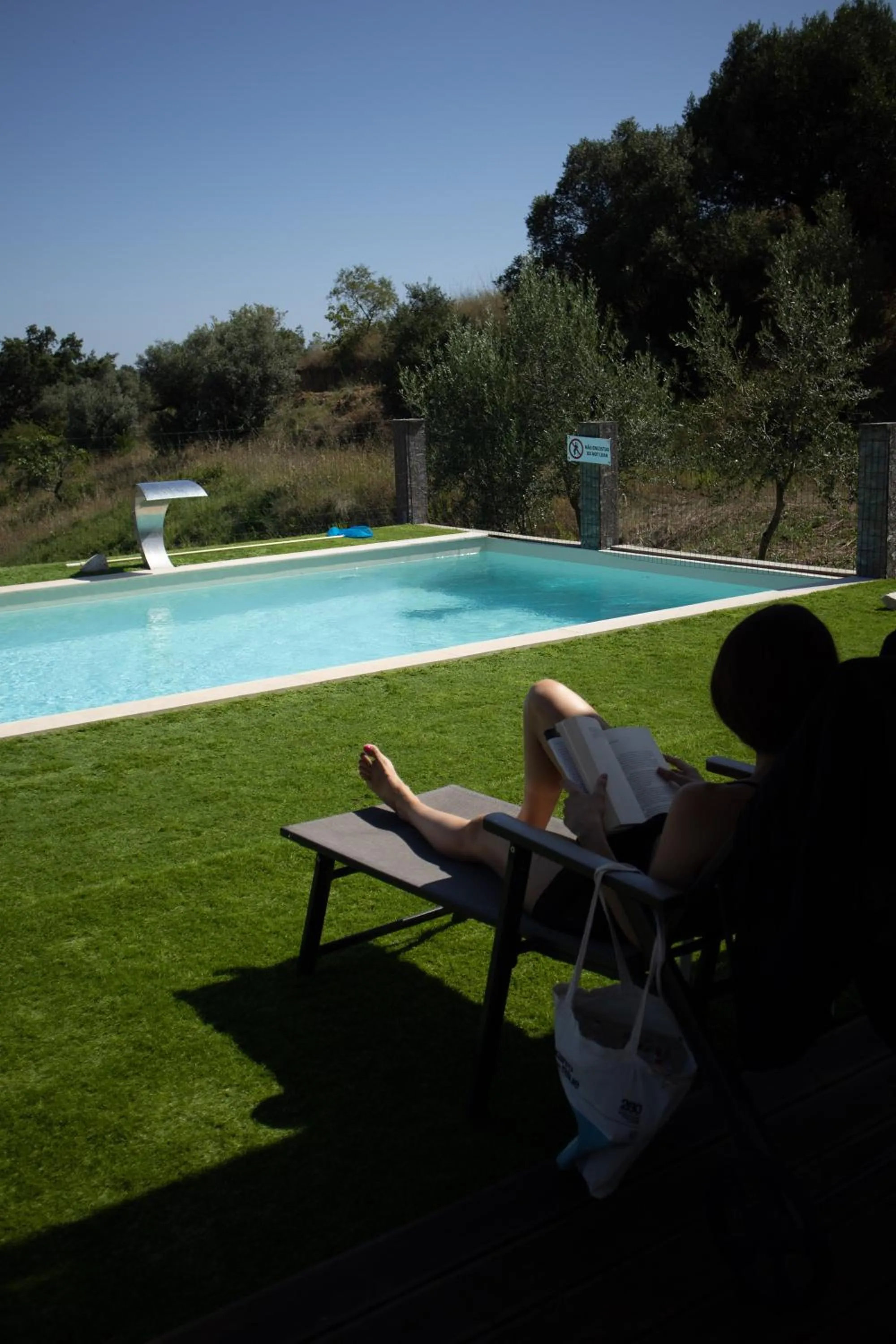 Swimming pool in Aires da Serra Hotel