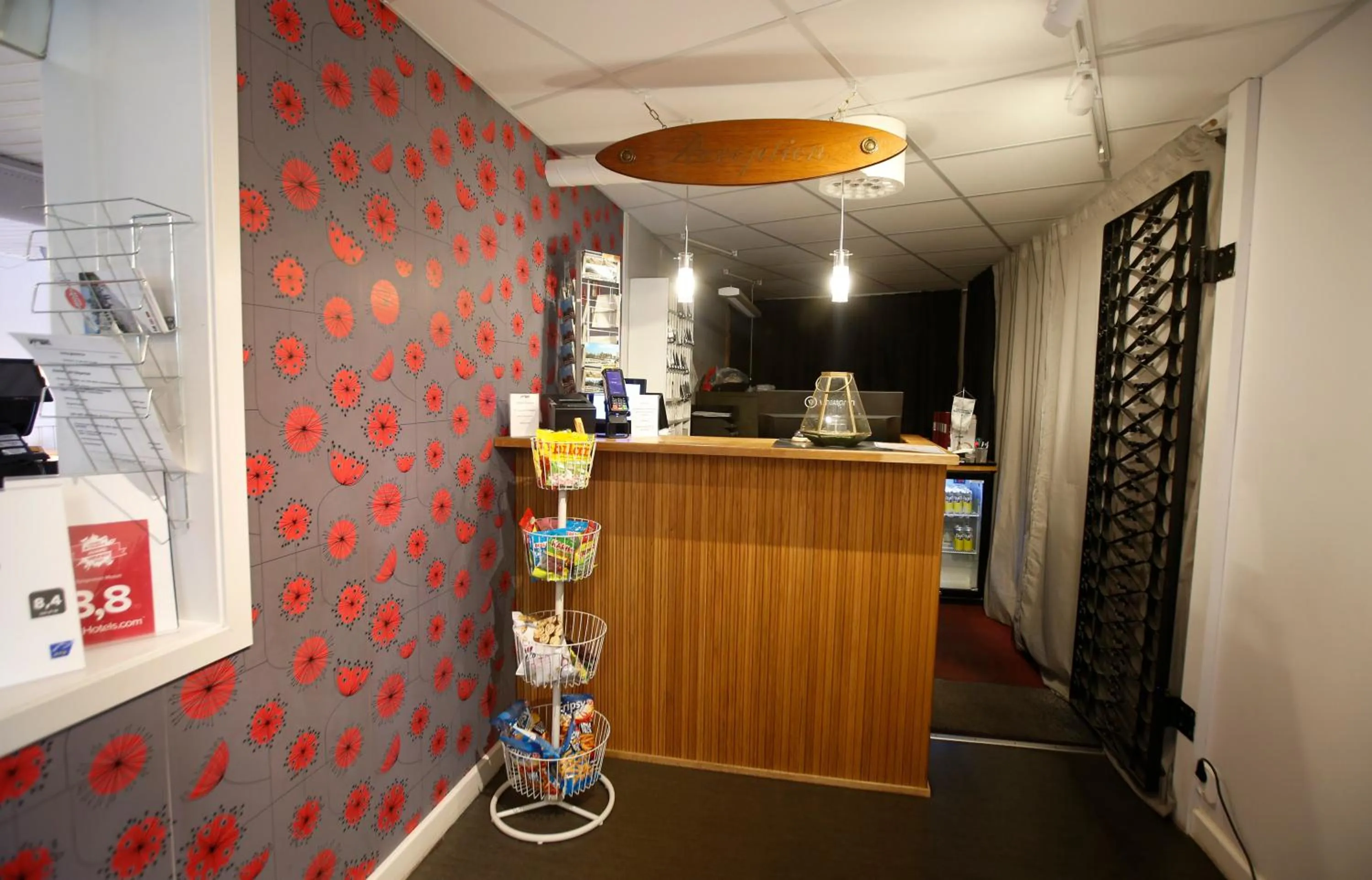 Lobby or reception in Sjögestad Motell