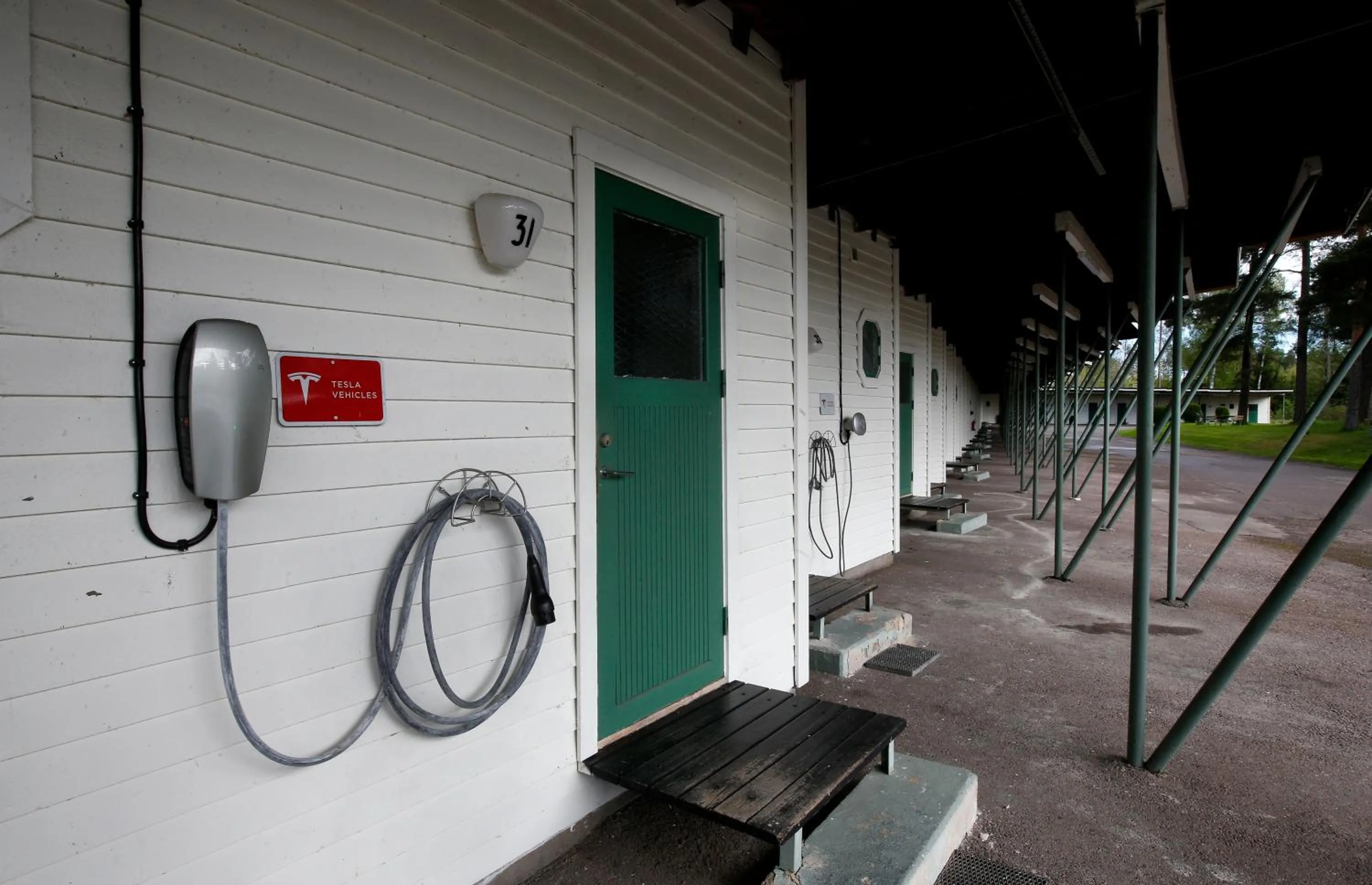 Property building in Sjögestad Motell