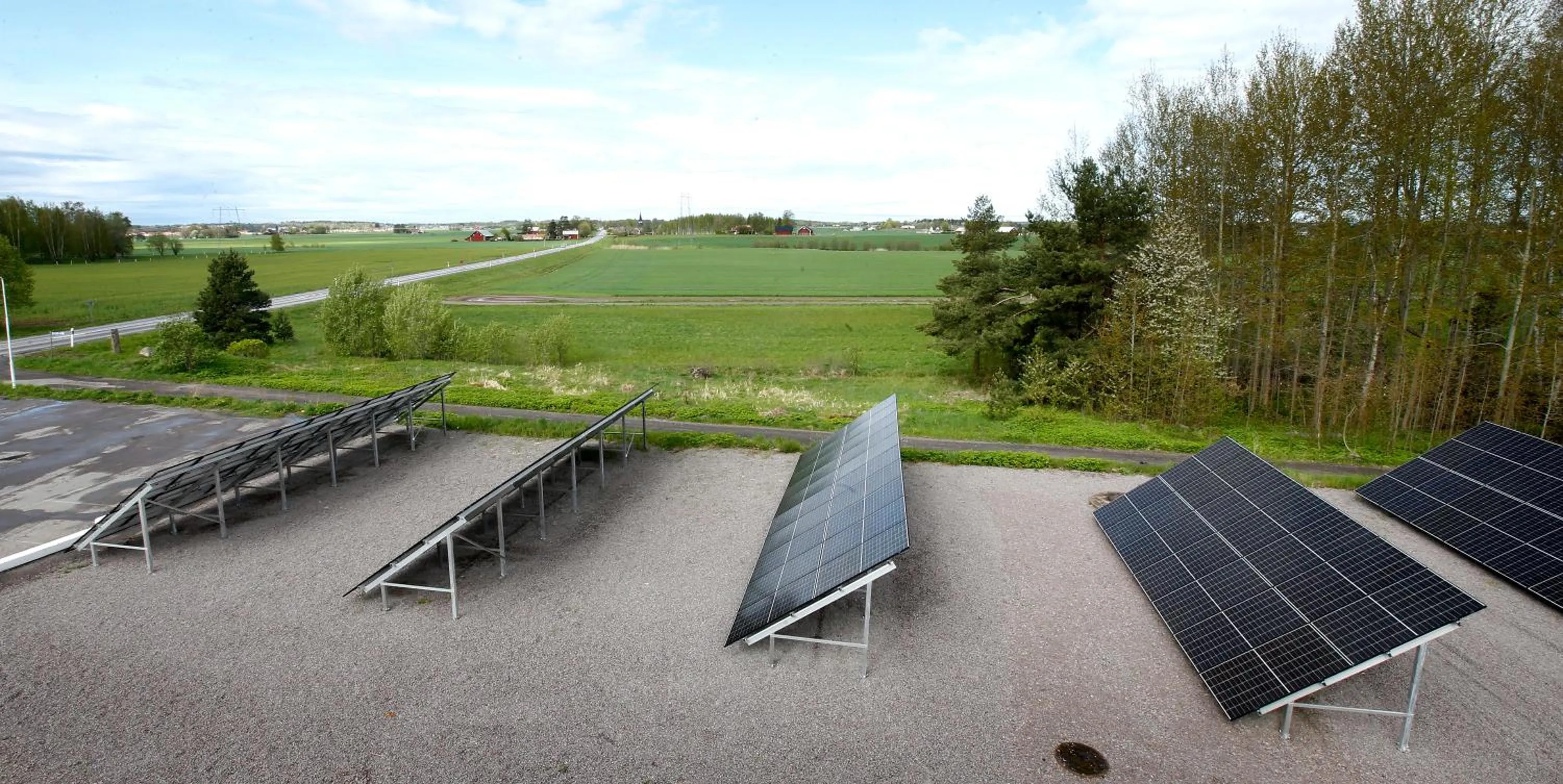 Property building in Sjögestad Motell