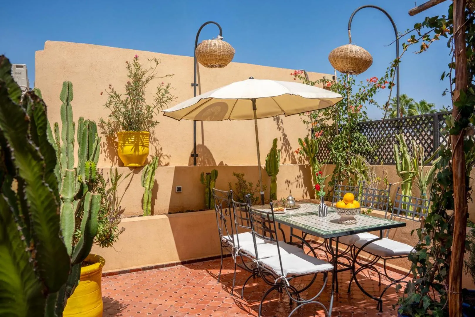 Patio in Riad Sun of Kech