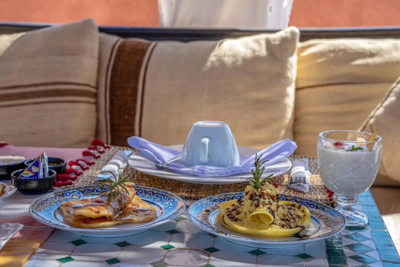 Breakfast in Riad Sun of Kech