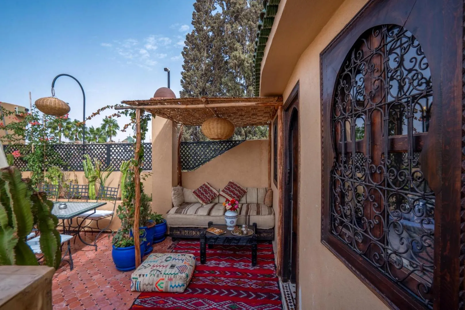 Patio in Riad Sun of Kech