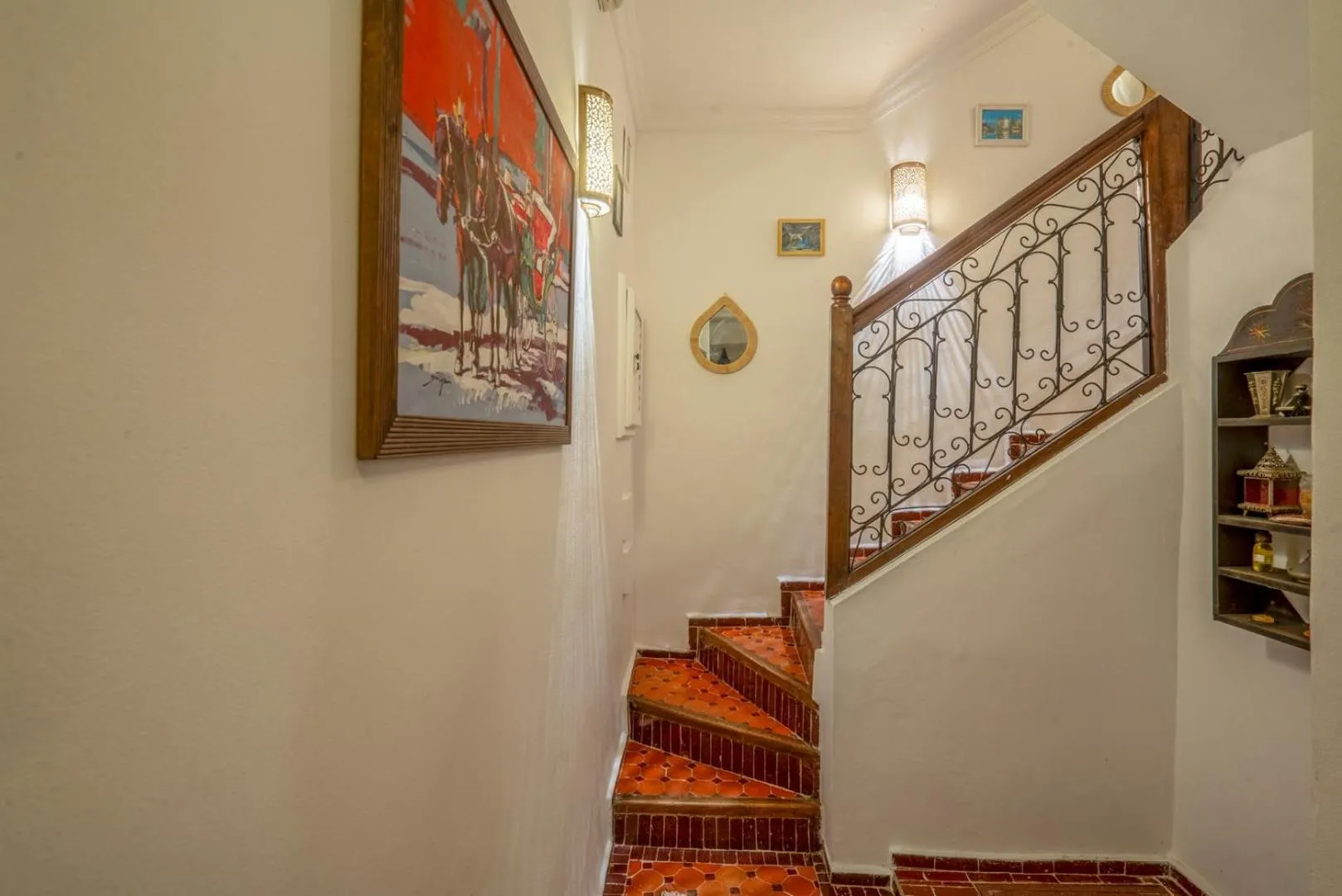 Balcony/Terrace in Riad Sun of Kech