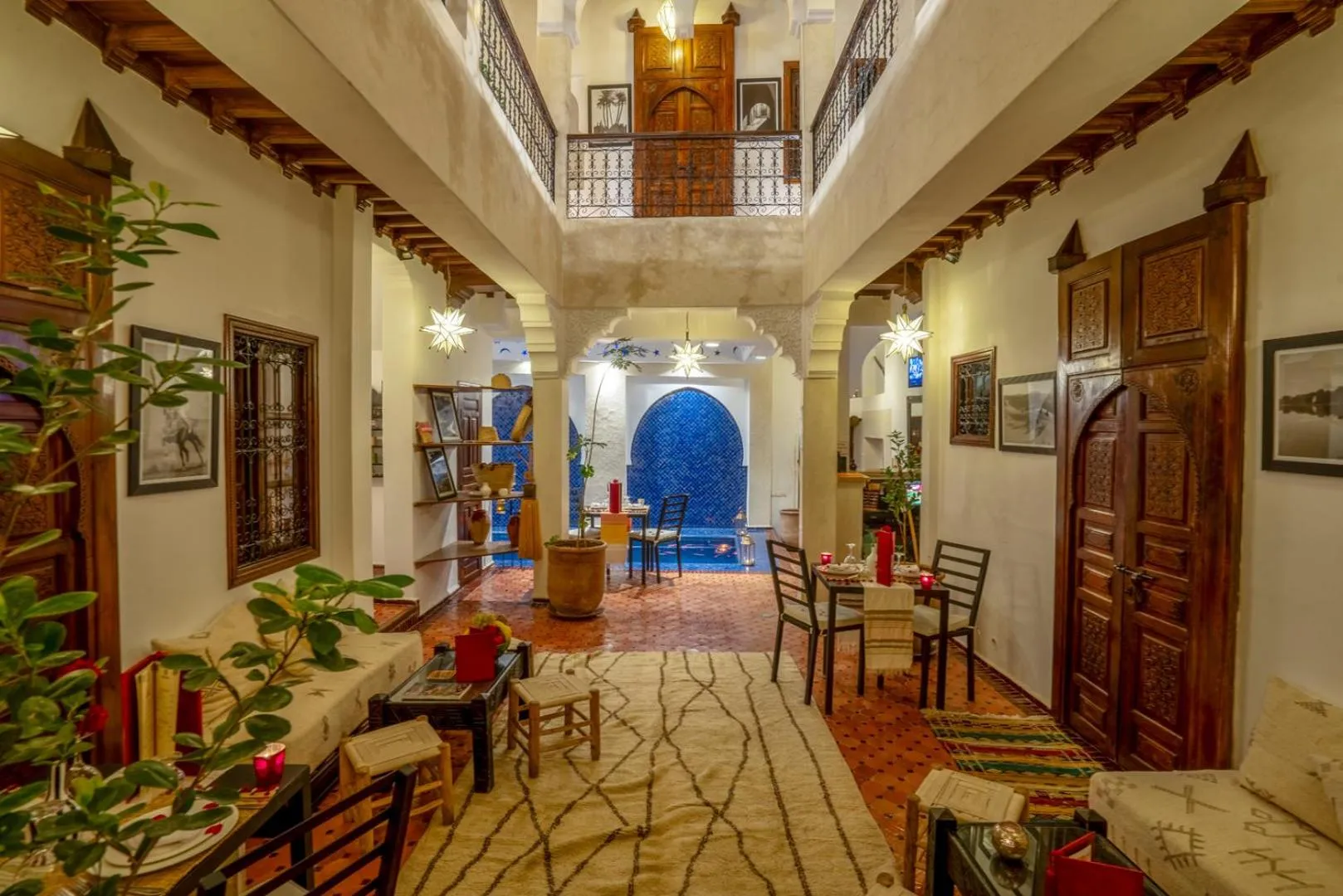 Patio in Riad Sun of Kech