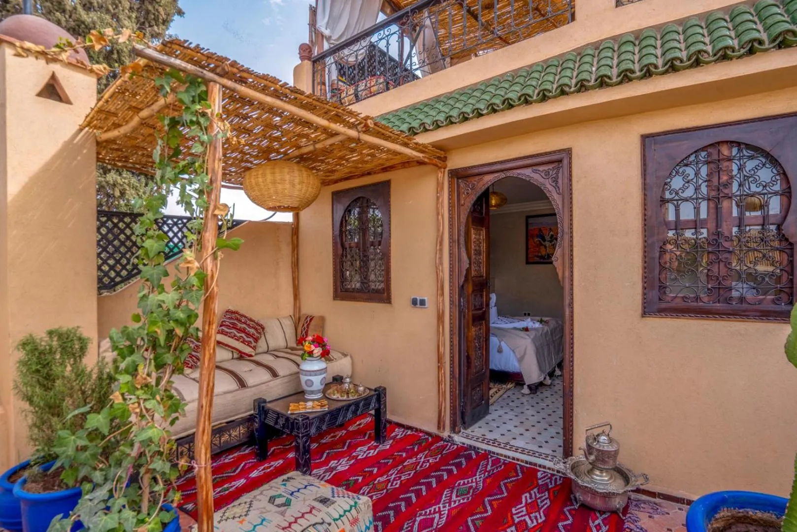 Patio in Riad Sun of Kech