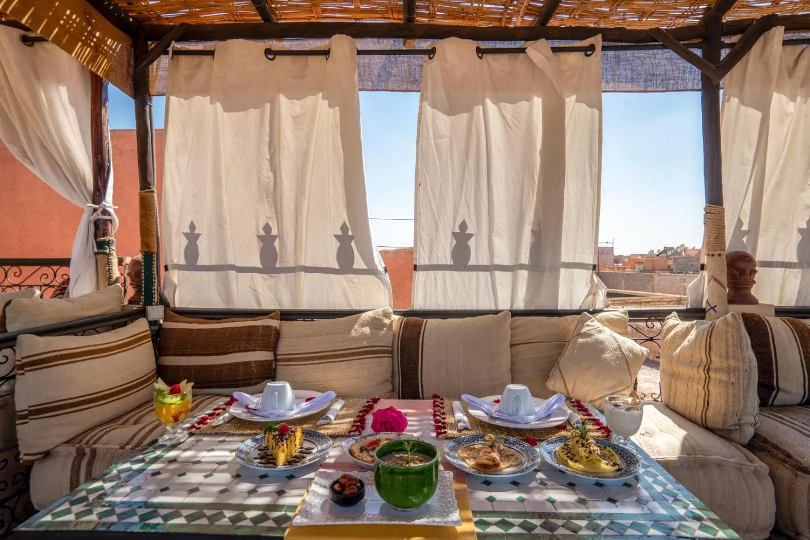 Breakfast in Riad Sun of Kech